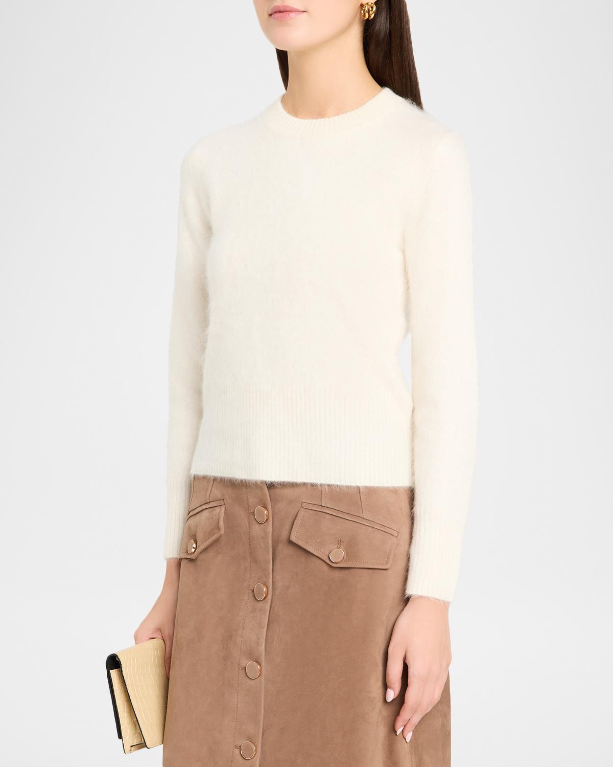 Frankie Brushed Cashmere Sweater - thumbnail 4