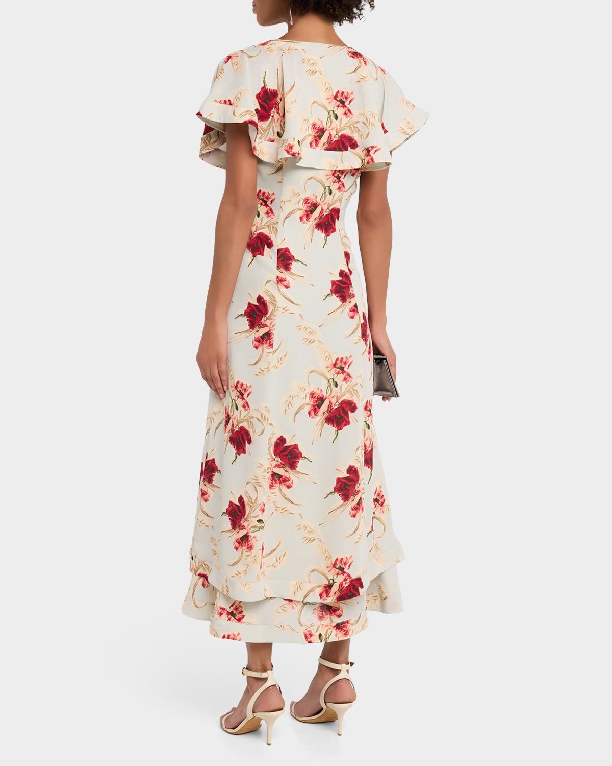 Anthony Wilted Poppy Maxi Dress - thumbnail 3