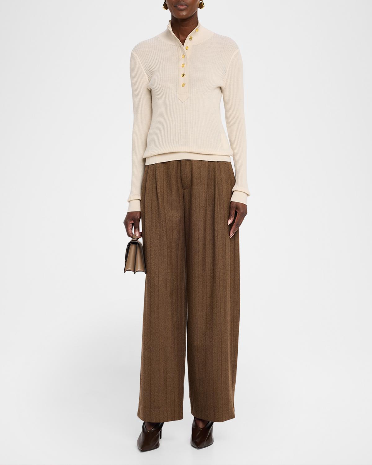 Lucy Ribbed Henley - thumbnail 2