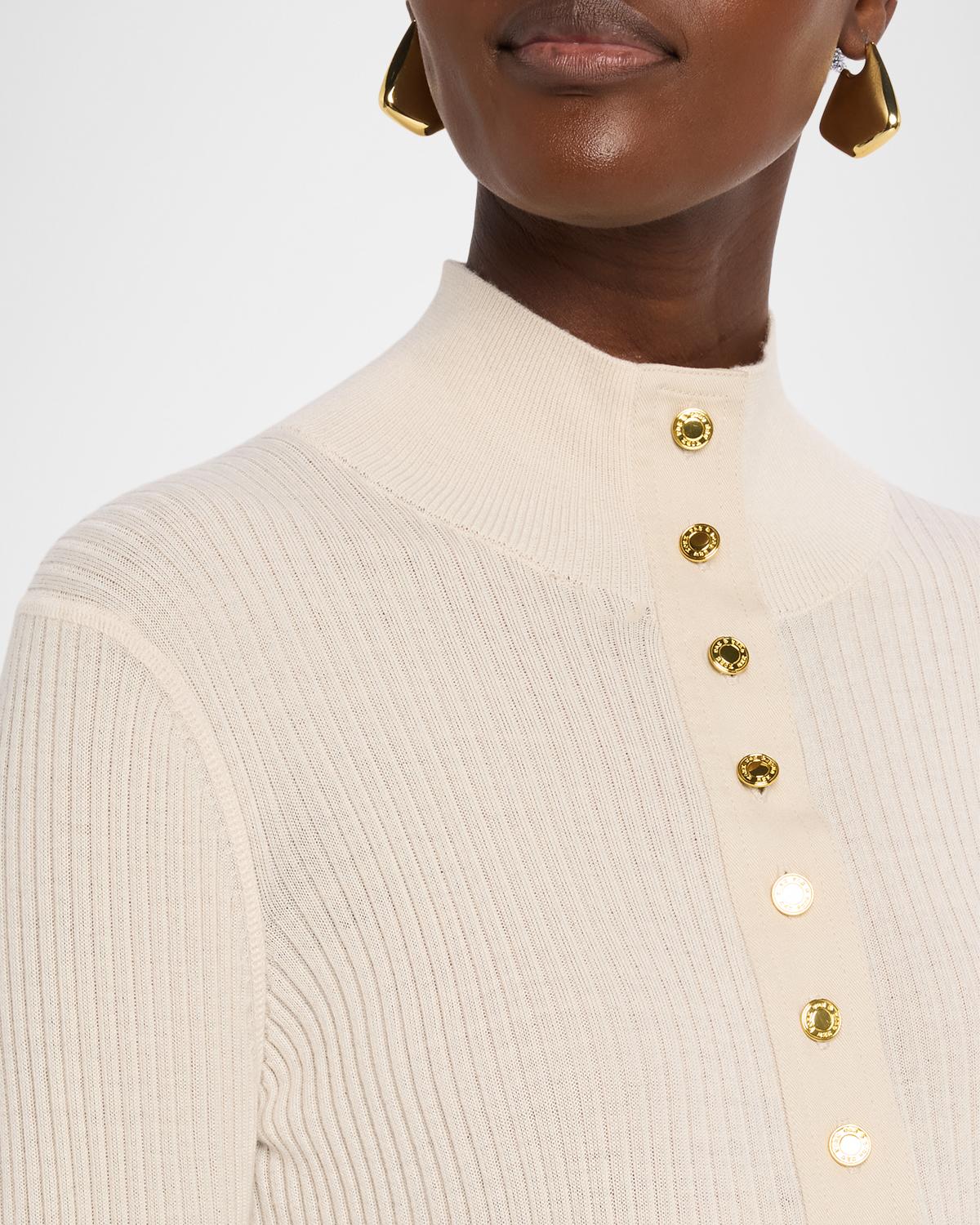 Lucy Ribbed Henley - thumbnail 5