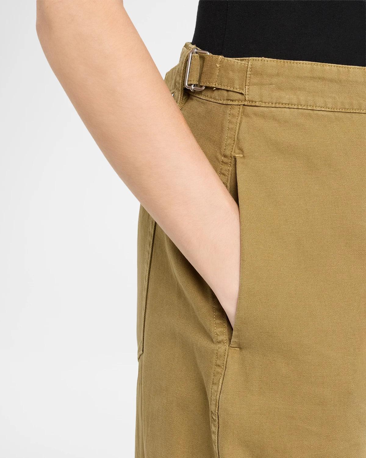 Vito Cotton Barrel-Leg Pants - thumbnail 5