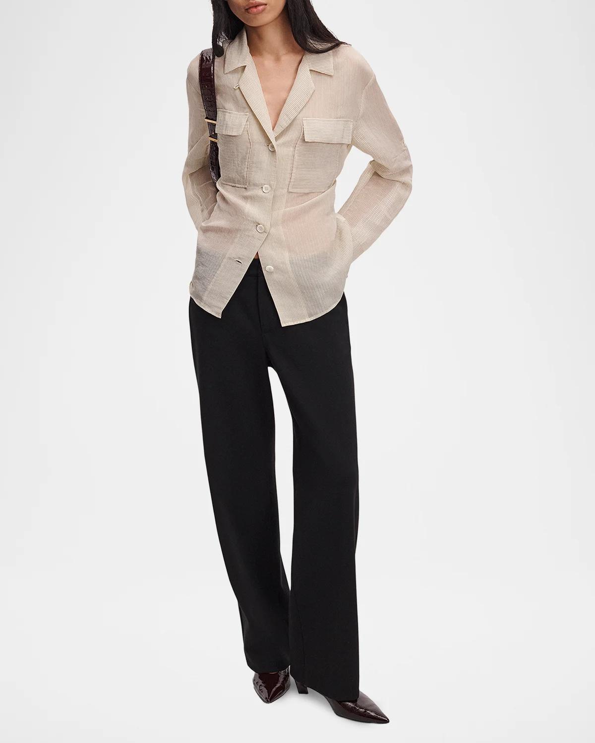 Cam Ponte Wide-Leg Pants - thumbnail 2