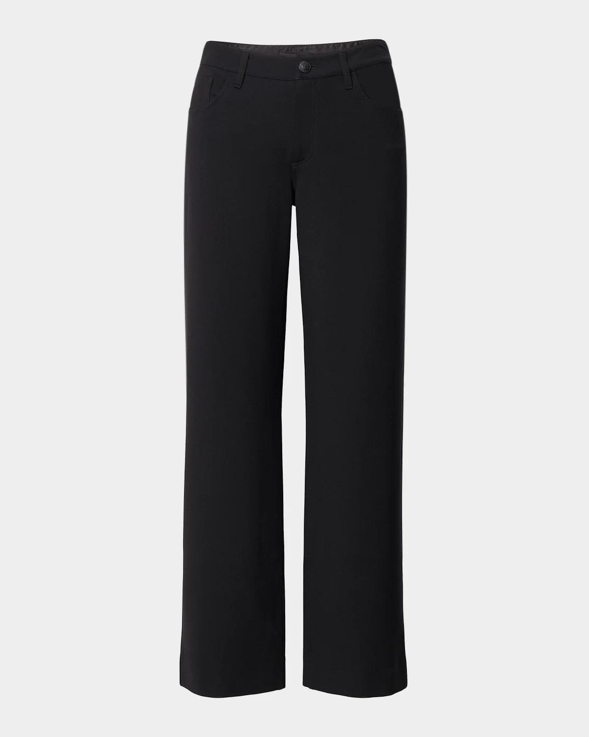 Cam Ponte Wide-Leg Pants