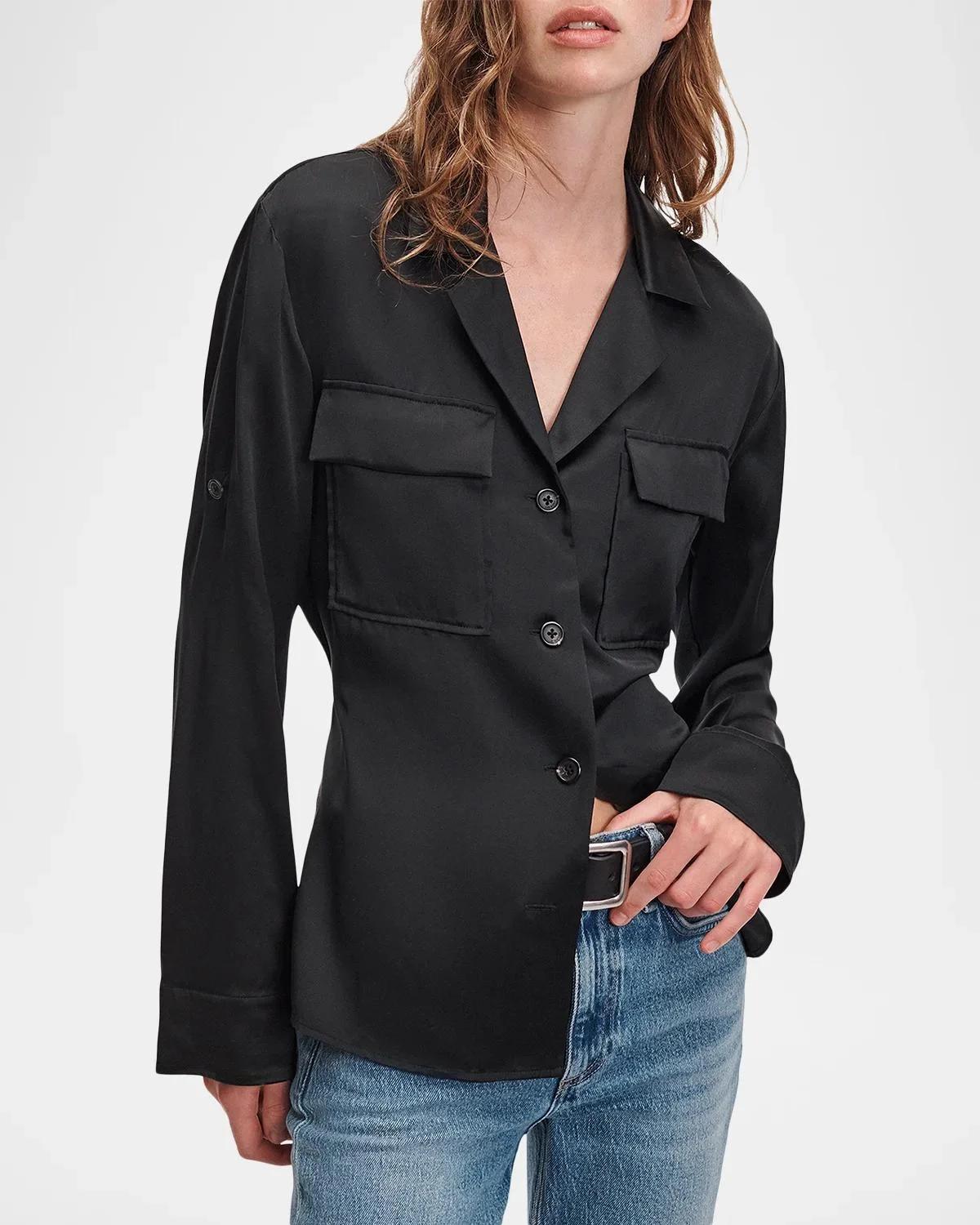 Sonny Silk Blouse - thumbnail 4
