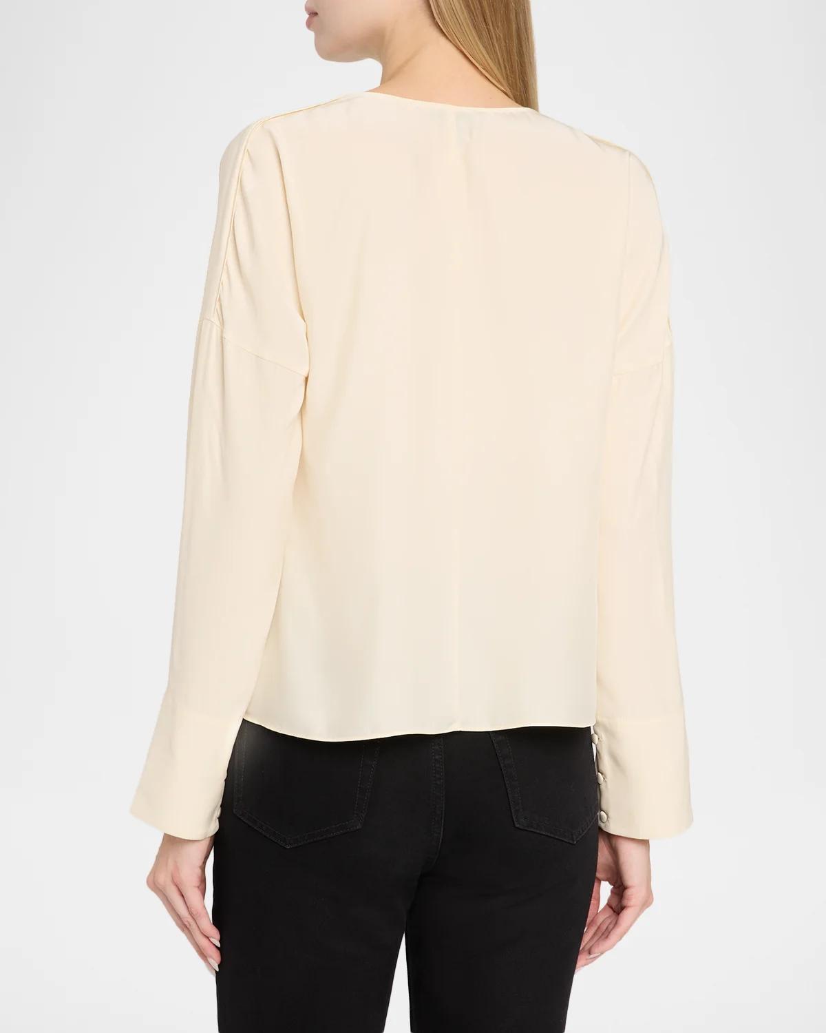 Vinnie Silk Blouse - thumbnail 3