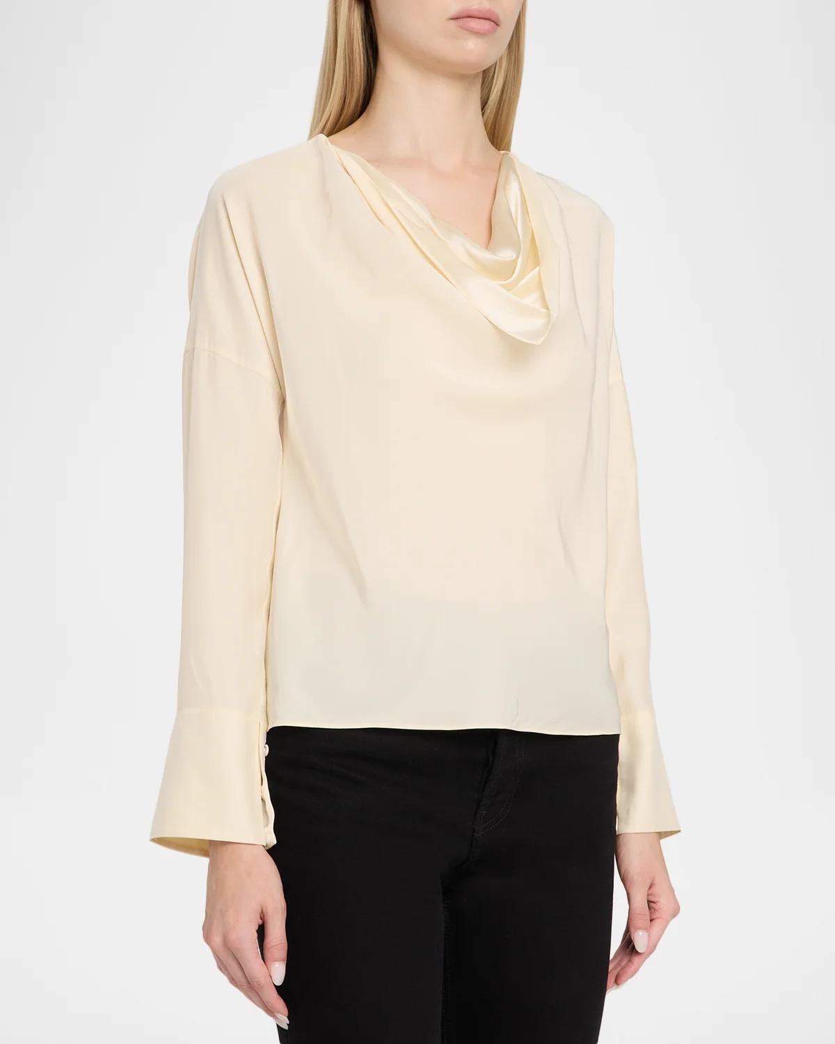 Vinnie Silk Blouse - thumbnail 4