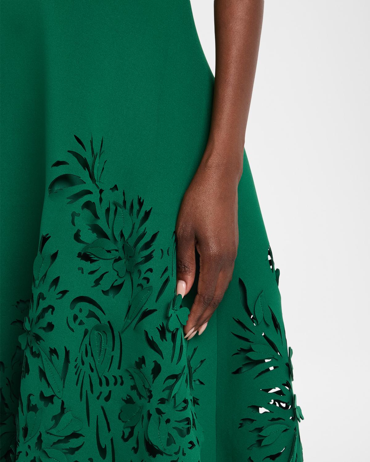 Cutout Strapless Sweetheart Midi Dress - thumbnail 5