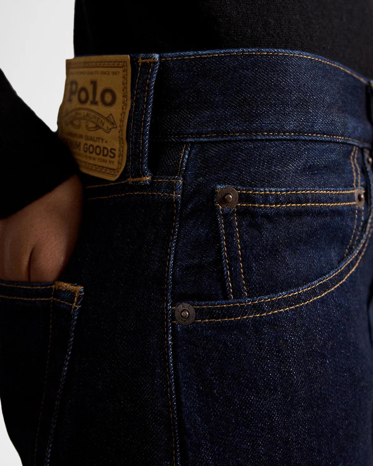 Relaxed Straight-Leg Denim Jeans - thumbnail 7