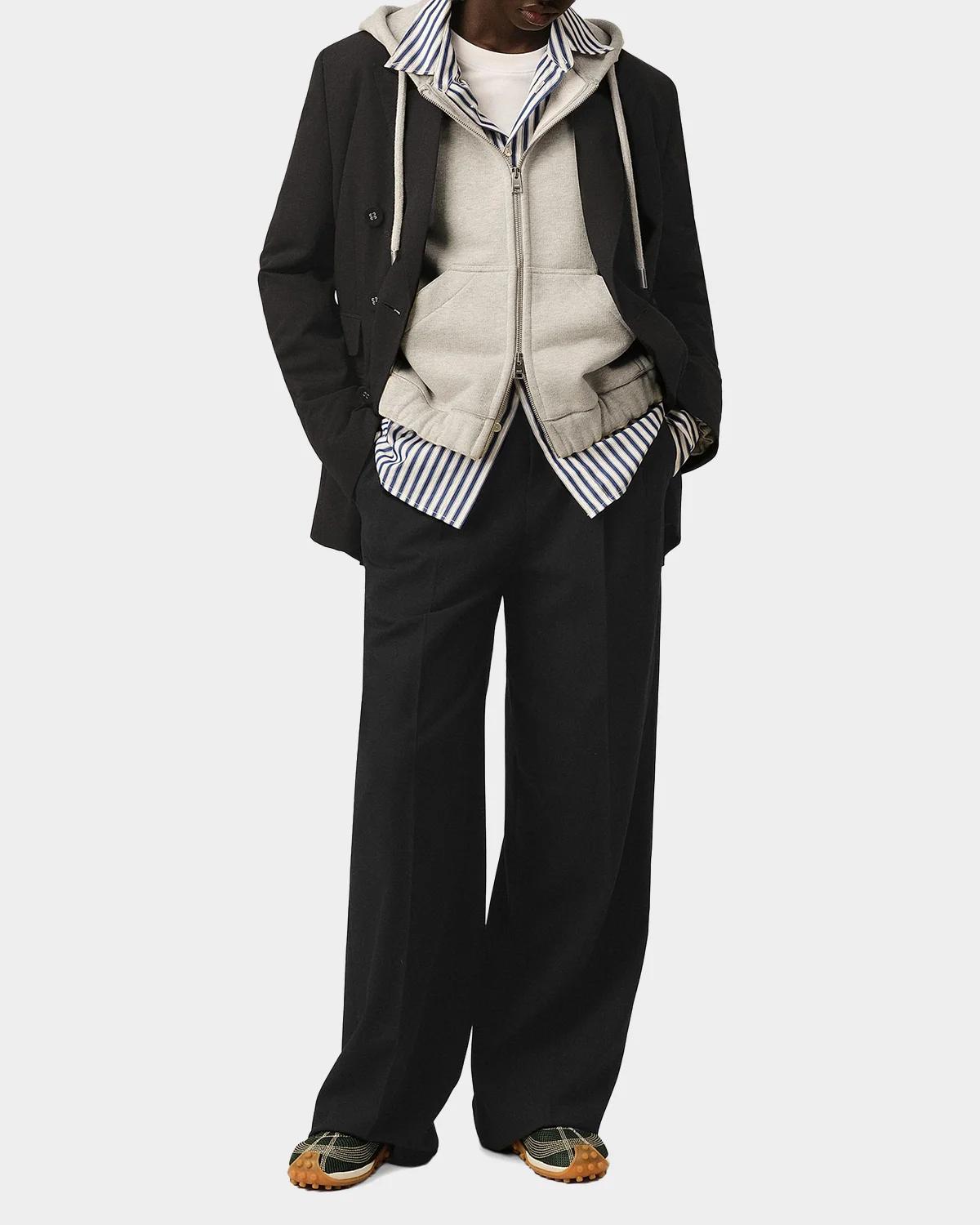 Zuit Wool Two-Pleat Trousers - thumbnail 2