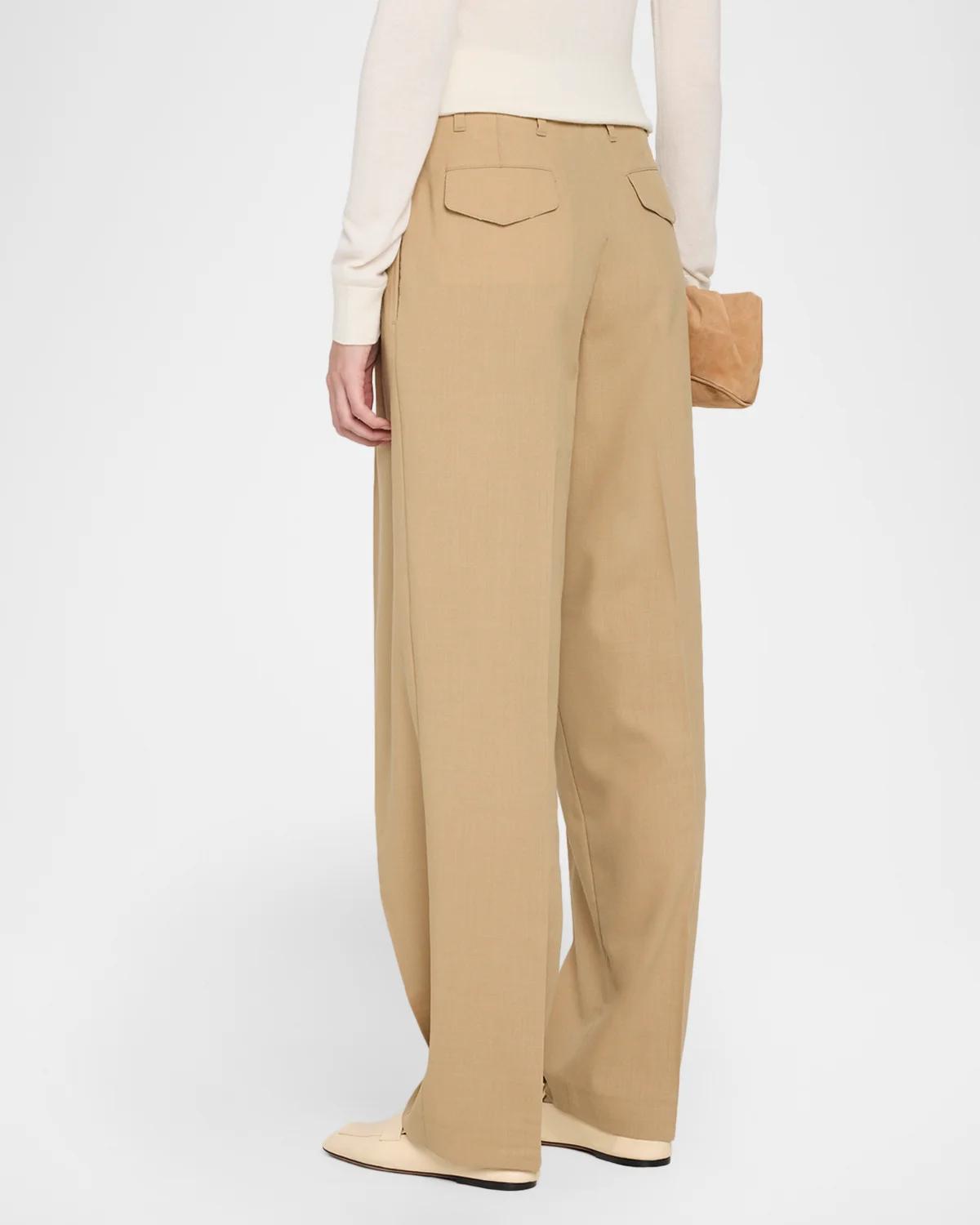 Zuit Wool Two-Pleat Trousers - thumbnail 9