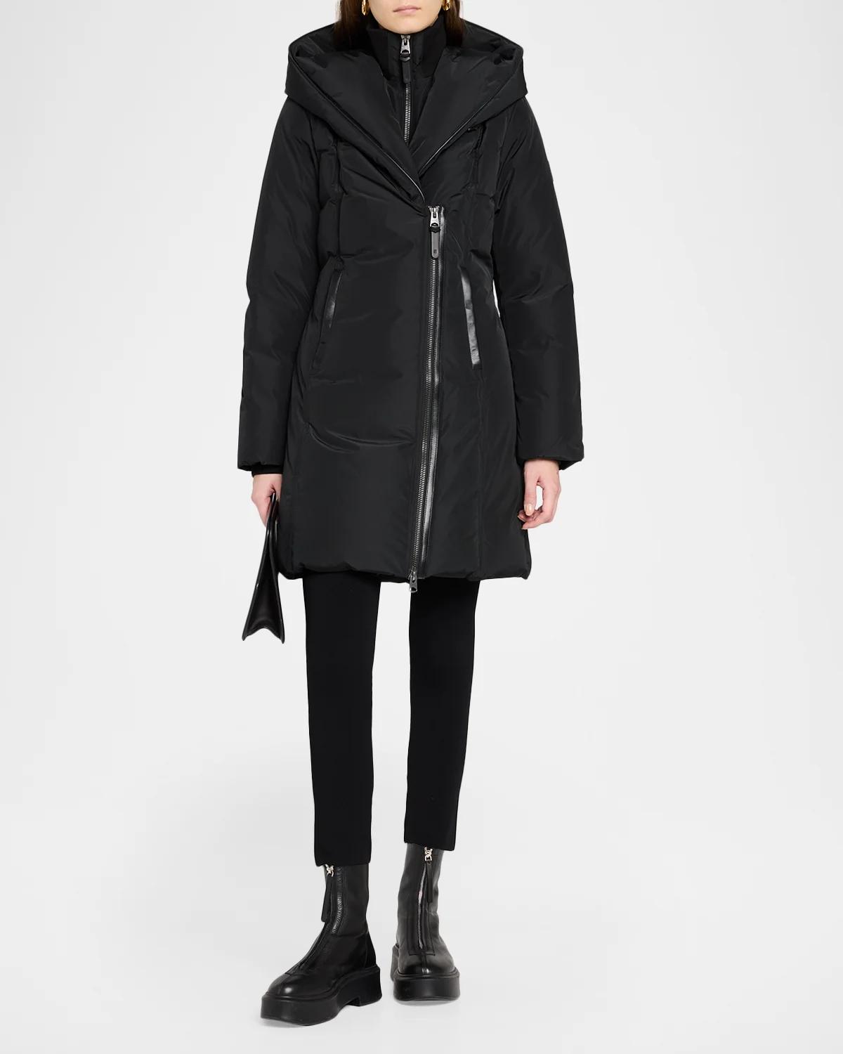 MACKAGE 케이 다운 핏 롱 코트
