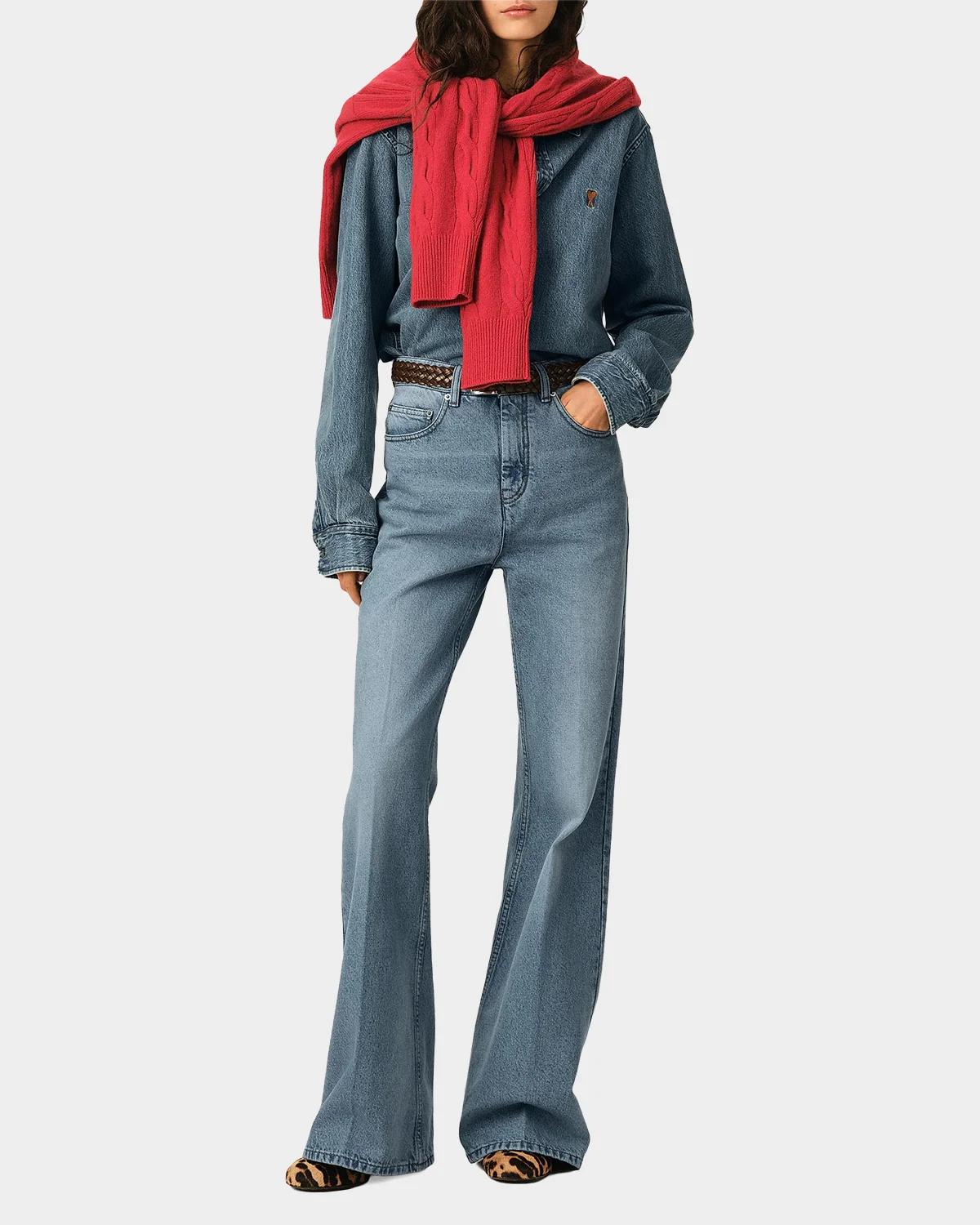 Flare Fit Mid-Rise Jeans - thumbnail 2