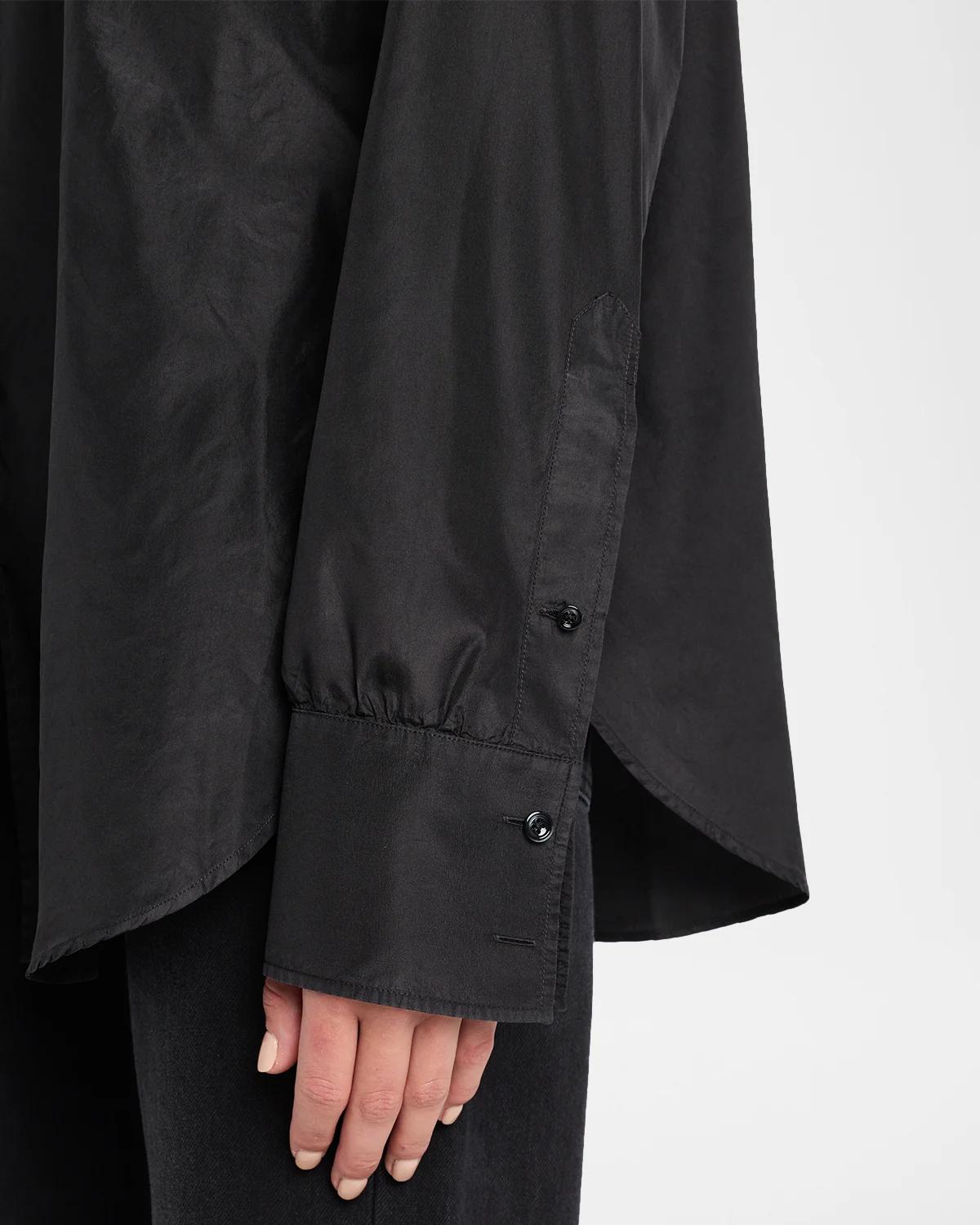 Lula Silk Taffeta Button-Down Top - thumbnail 5
