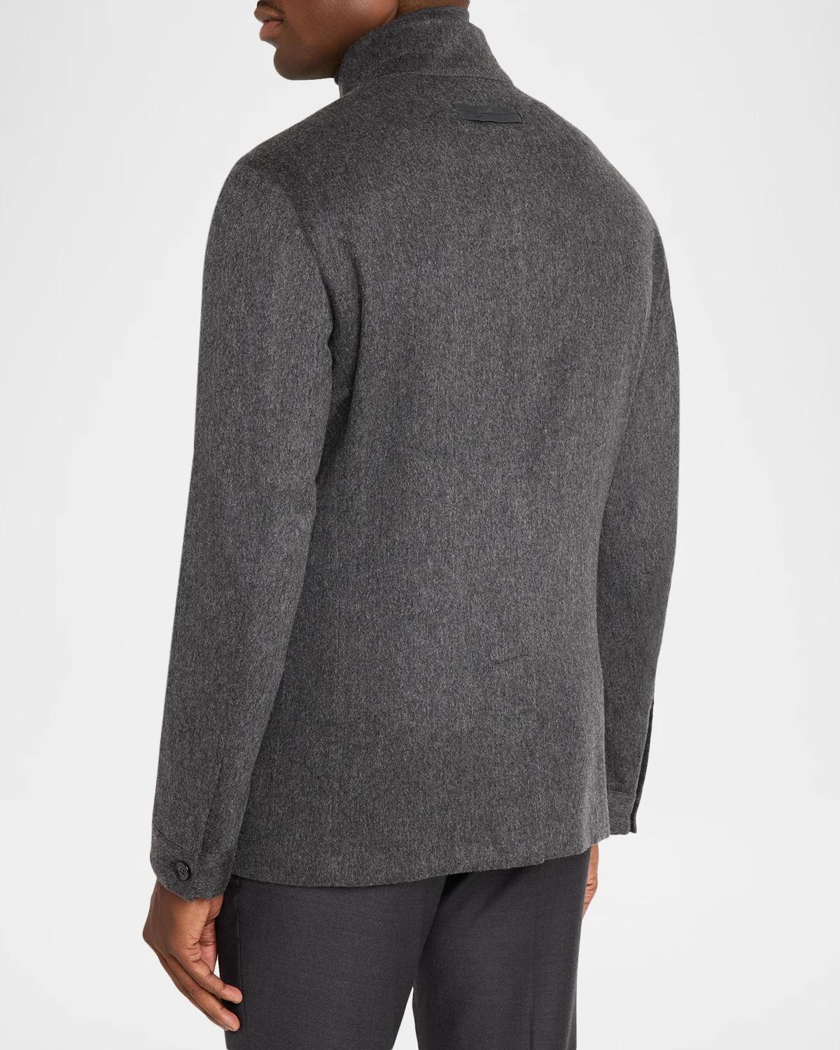 ZEGNA 남성 일 콘테 오아시 캐시미어 자켓