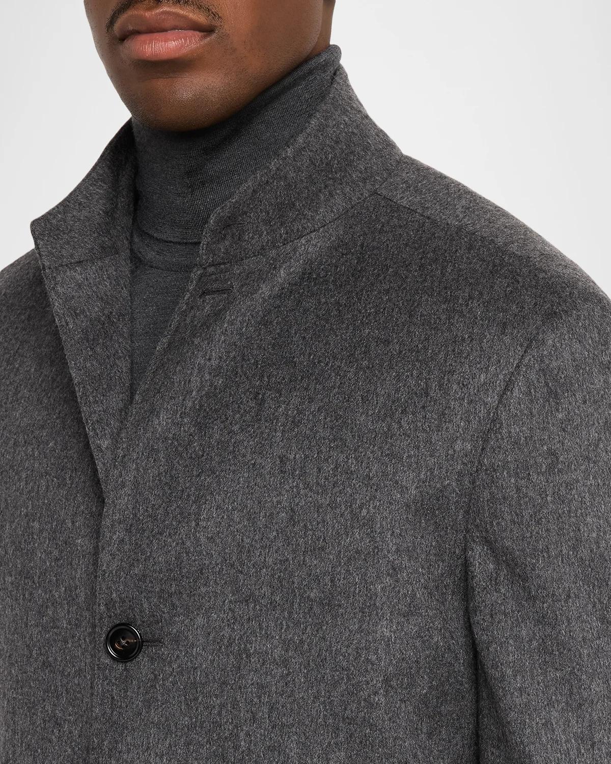 ZEGNA 남성 일 콘테 오아시 캐시미어 자켓