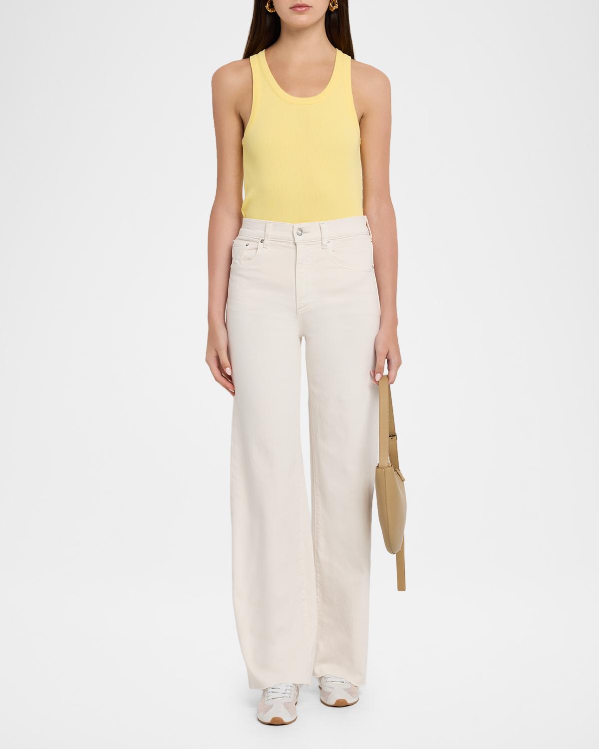 Column High-Rise Straight-Leg Jeans - thumbnail 2