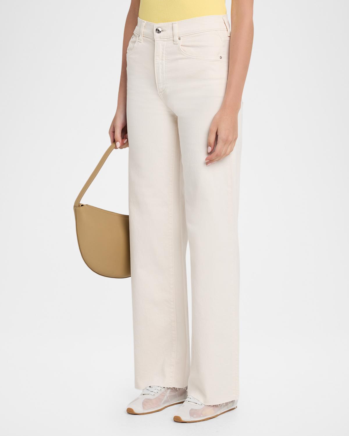 Column High-Rise Straight-Leg Jeans - thumbnail 4