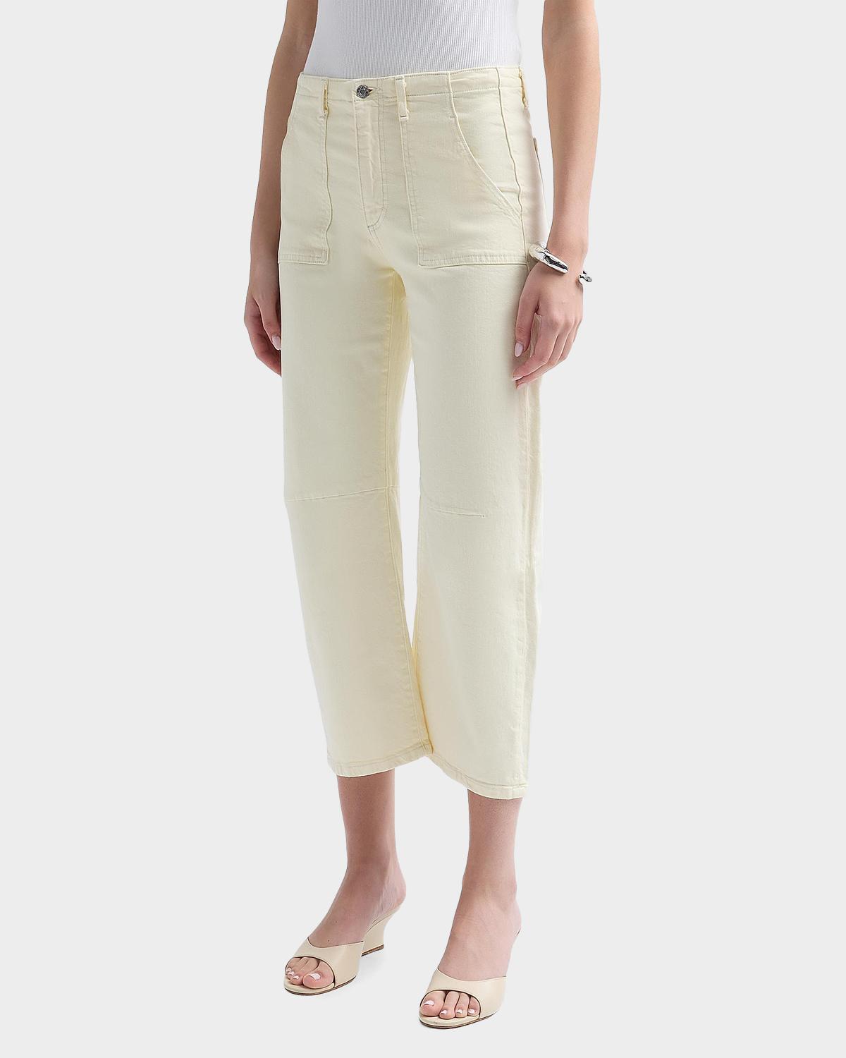 Petite Utility Soft Barrel Jeans - thumbnail 4