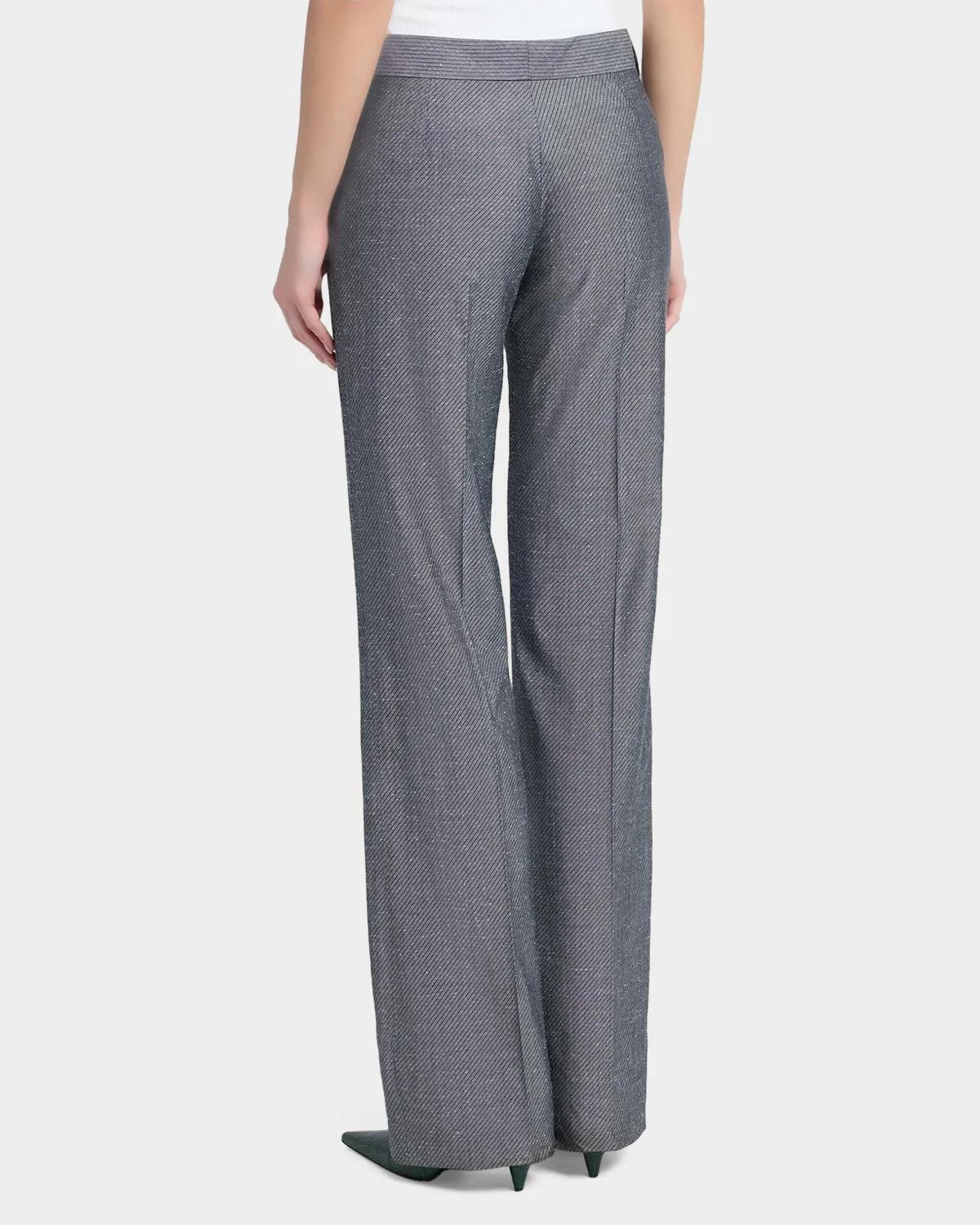 Twill Straight-Leg Pants - thumbnail 3