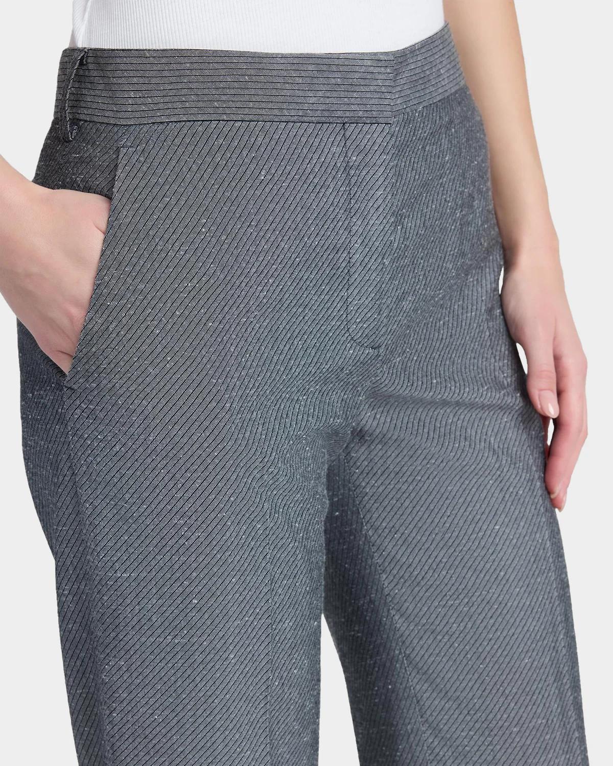 Twill Straight-Leg Pants - thumbnail 5