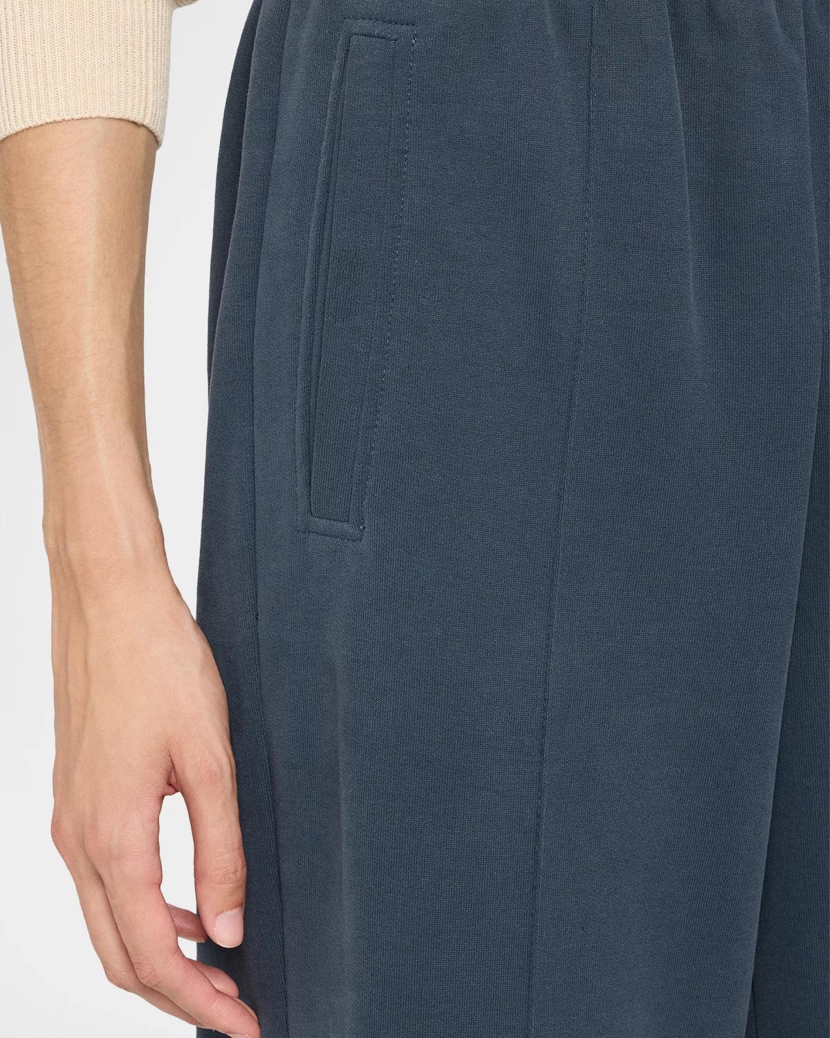 Smooth Cotton Fleece Ankle Sweatpants - thumbnail 5