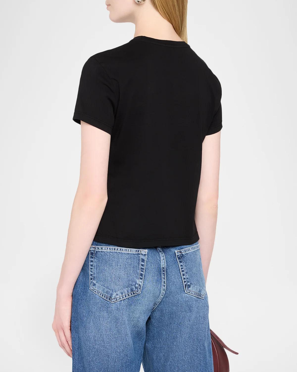 Aileen Cotton Crewneck T-Shirt - thumbnail 3