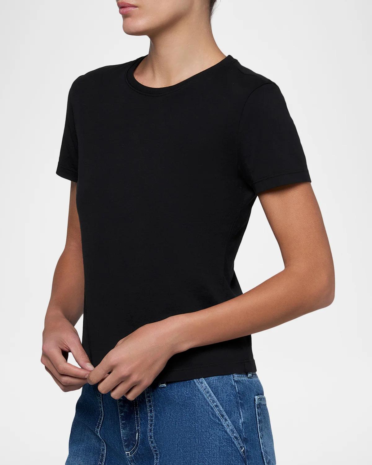 Aileen Cotton Crewneck T-Shirt - thumbnail 6
