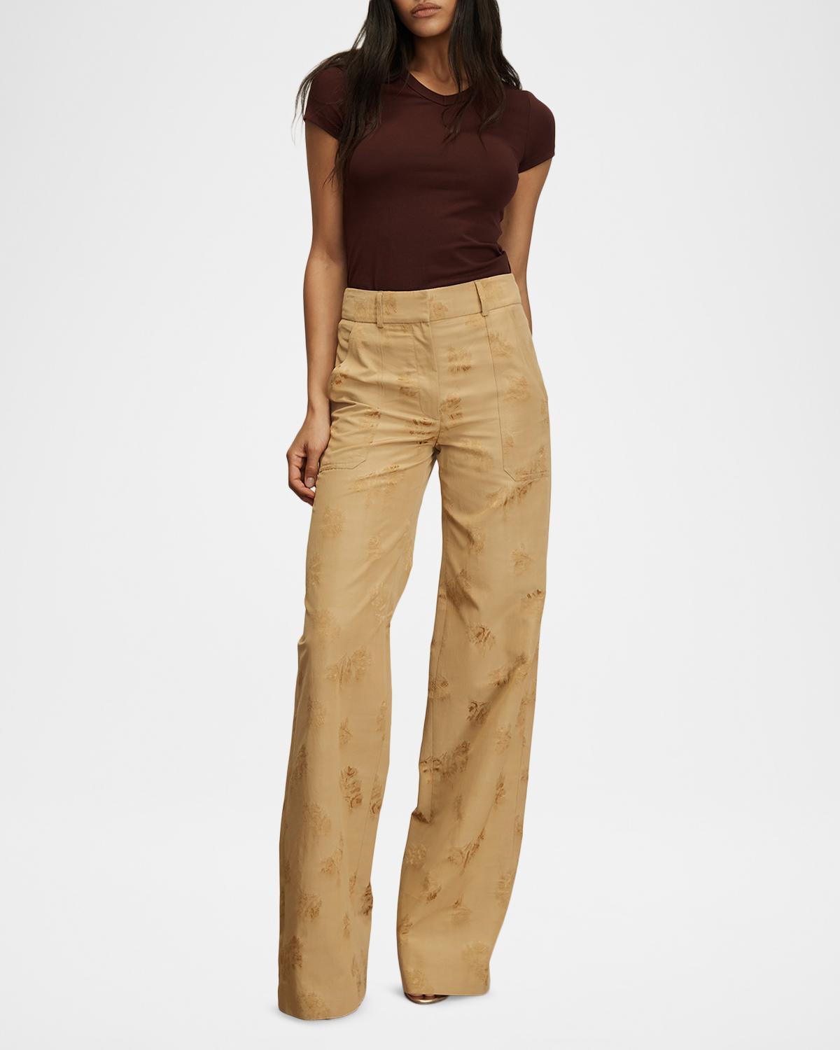 Cole Floral Wide-Leg Pants - thumbnail 2