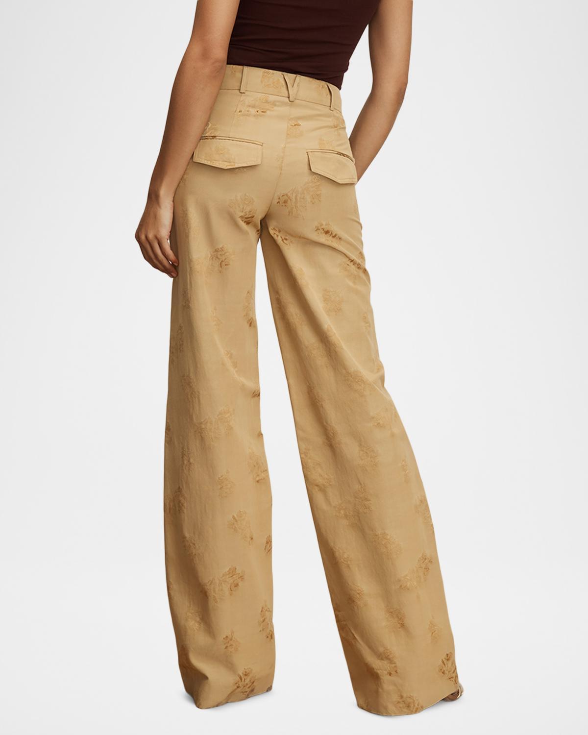 Cole Floral Wide-Leg Pants - thumbnail 3