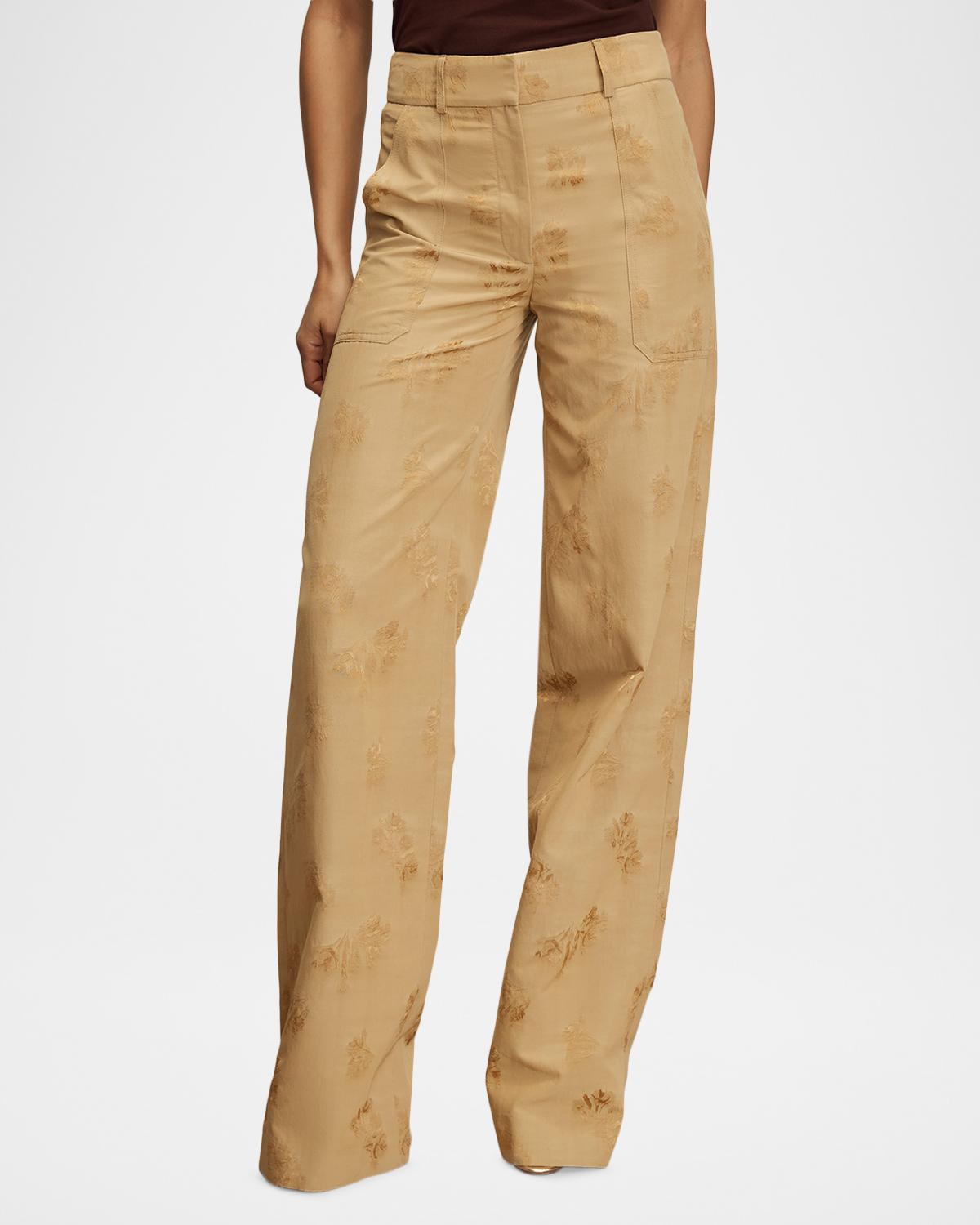 Cole Floral Wide-Leg Pants - thumbnail 4