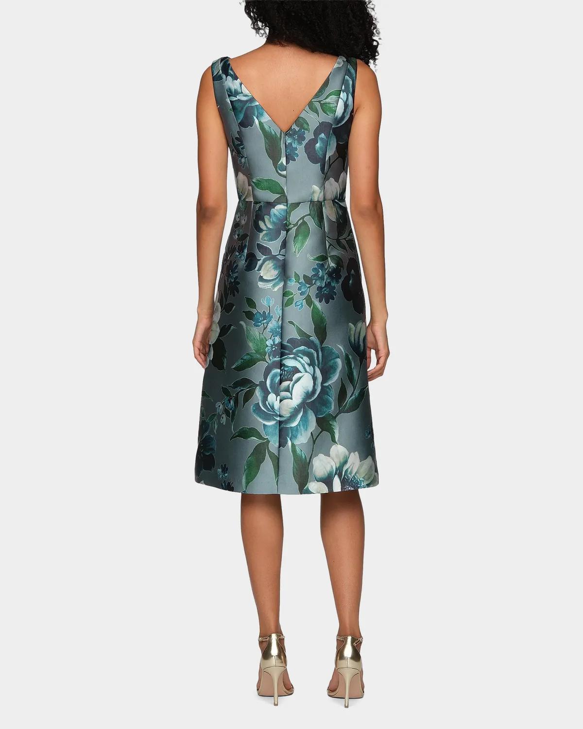Anatasia Peony Print Midi Dress - thumbnail 3