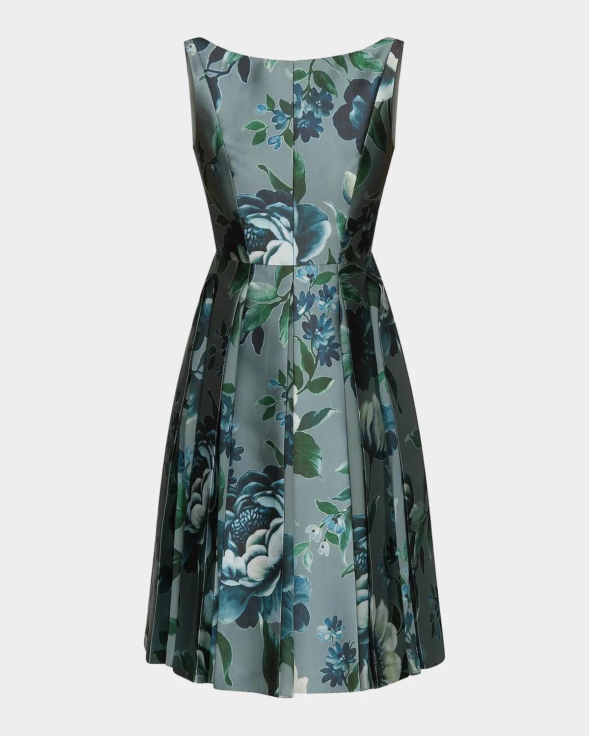 Anatasia Peony Print Midi Dress