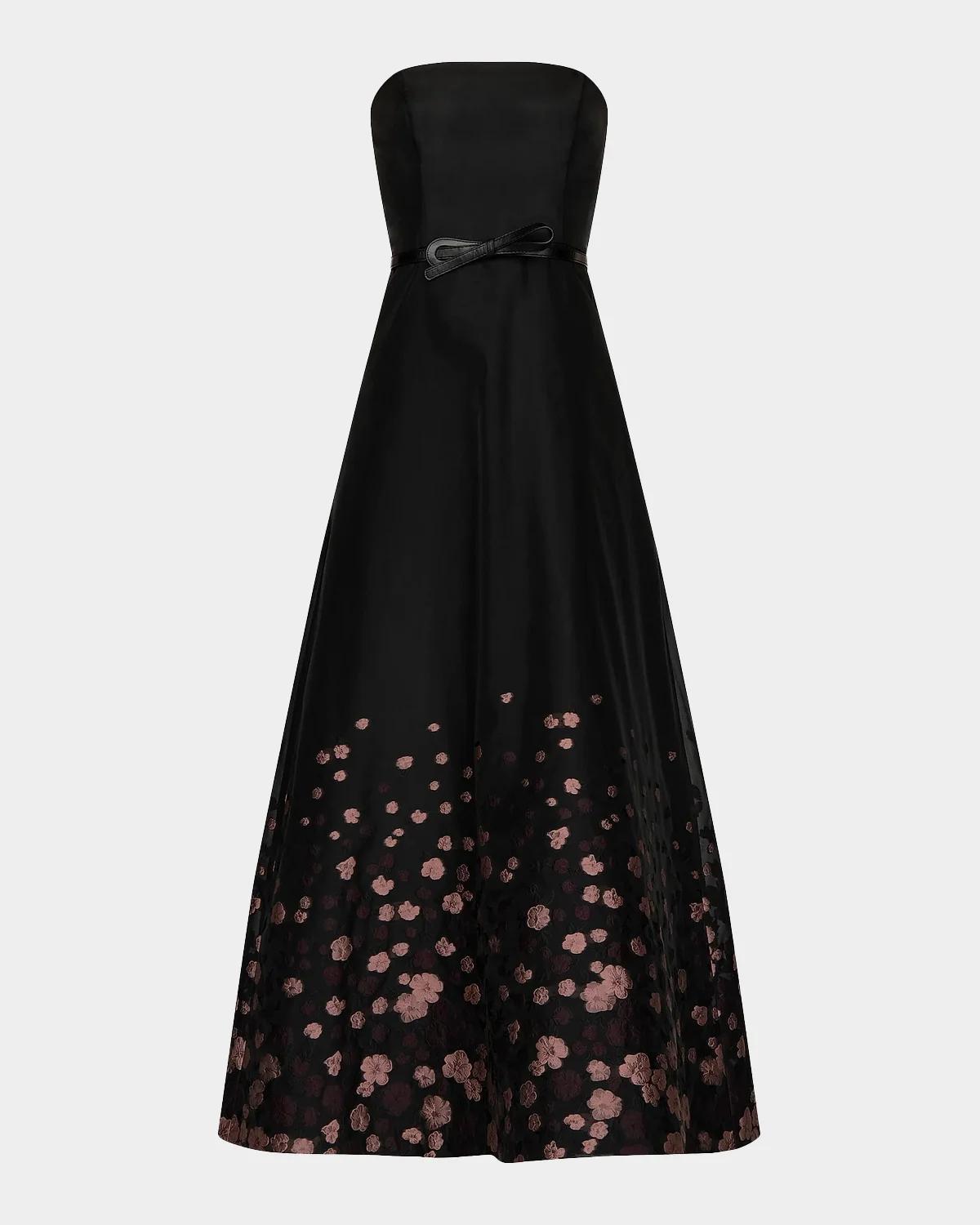Elenora Floral Organza Ball Gown