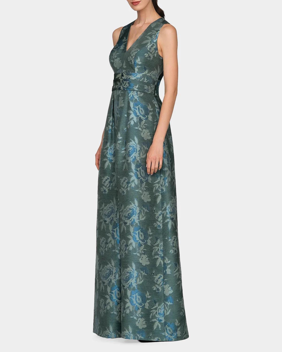Cameron Floral A-Line Gown - thumbnail 5