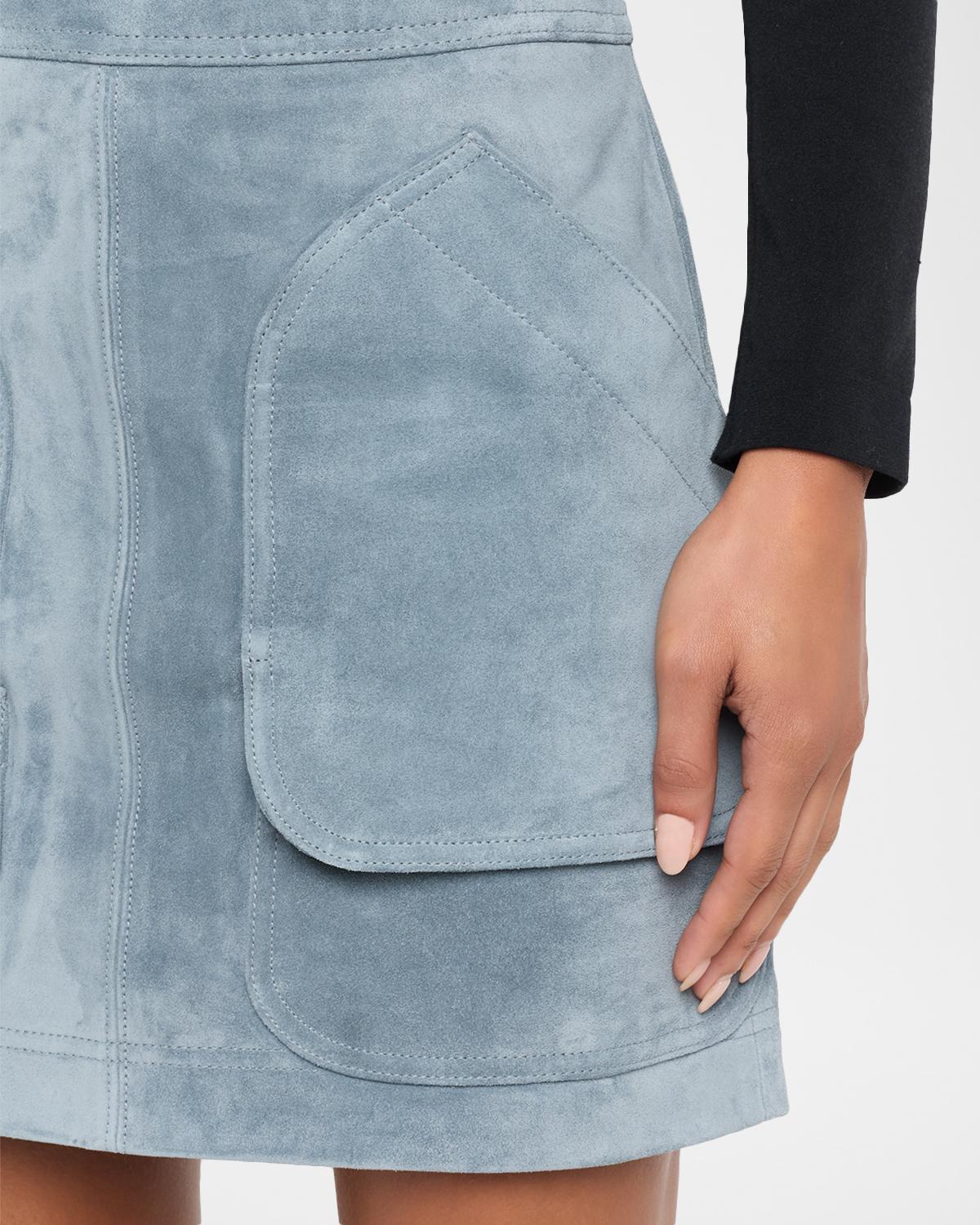 Norwood Suede Mini Skirt - thumbnail 5