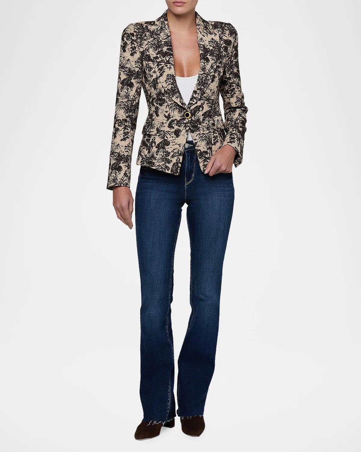Kaisley Jacquard Toile Blazer - thumbnail 2