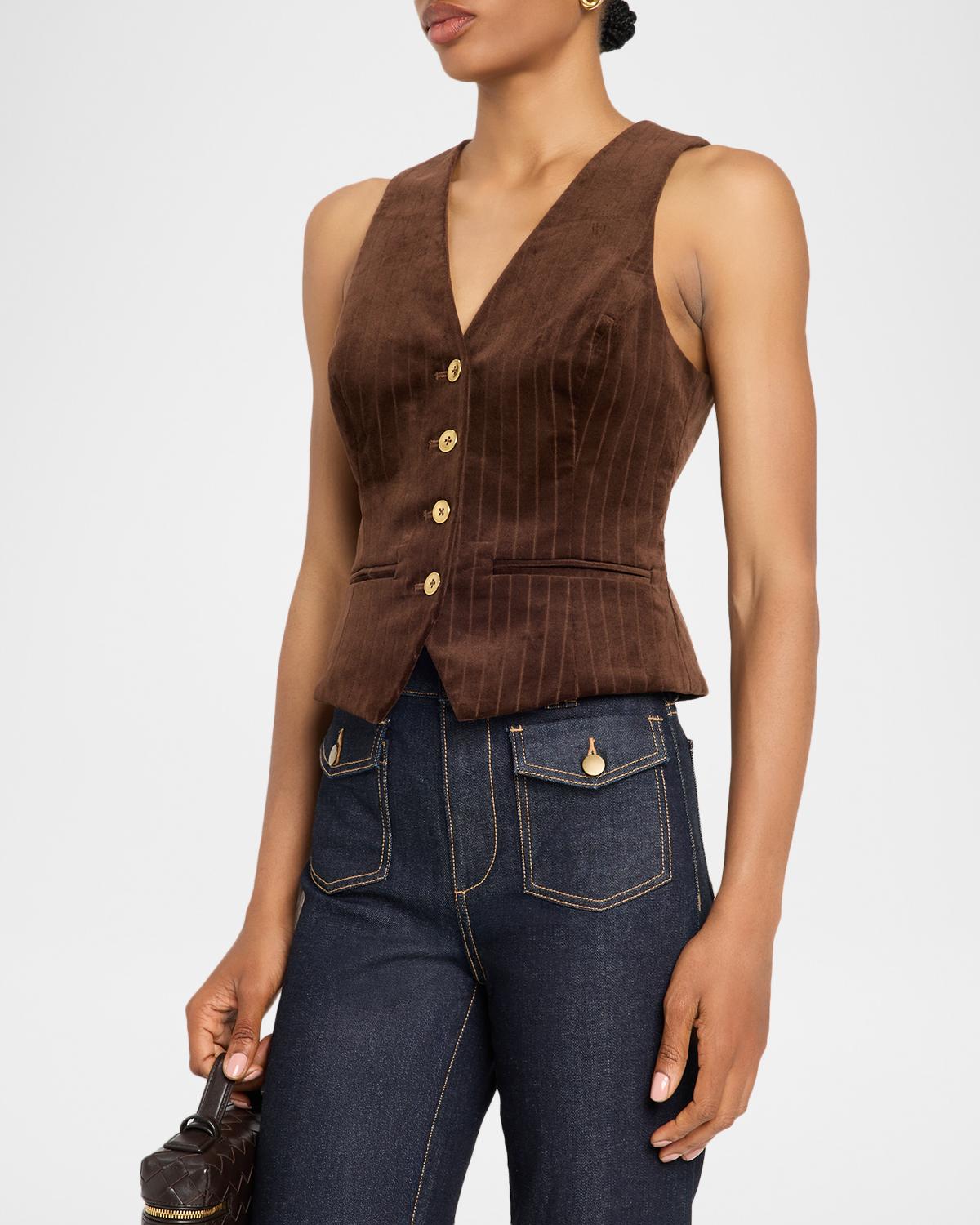 Noelle Striped Vest - thumbnail 4
