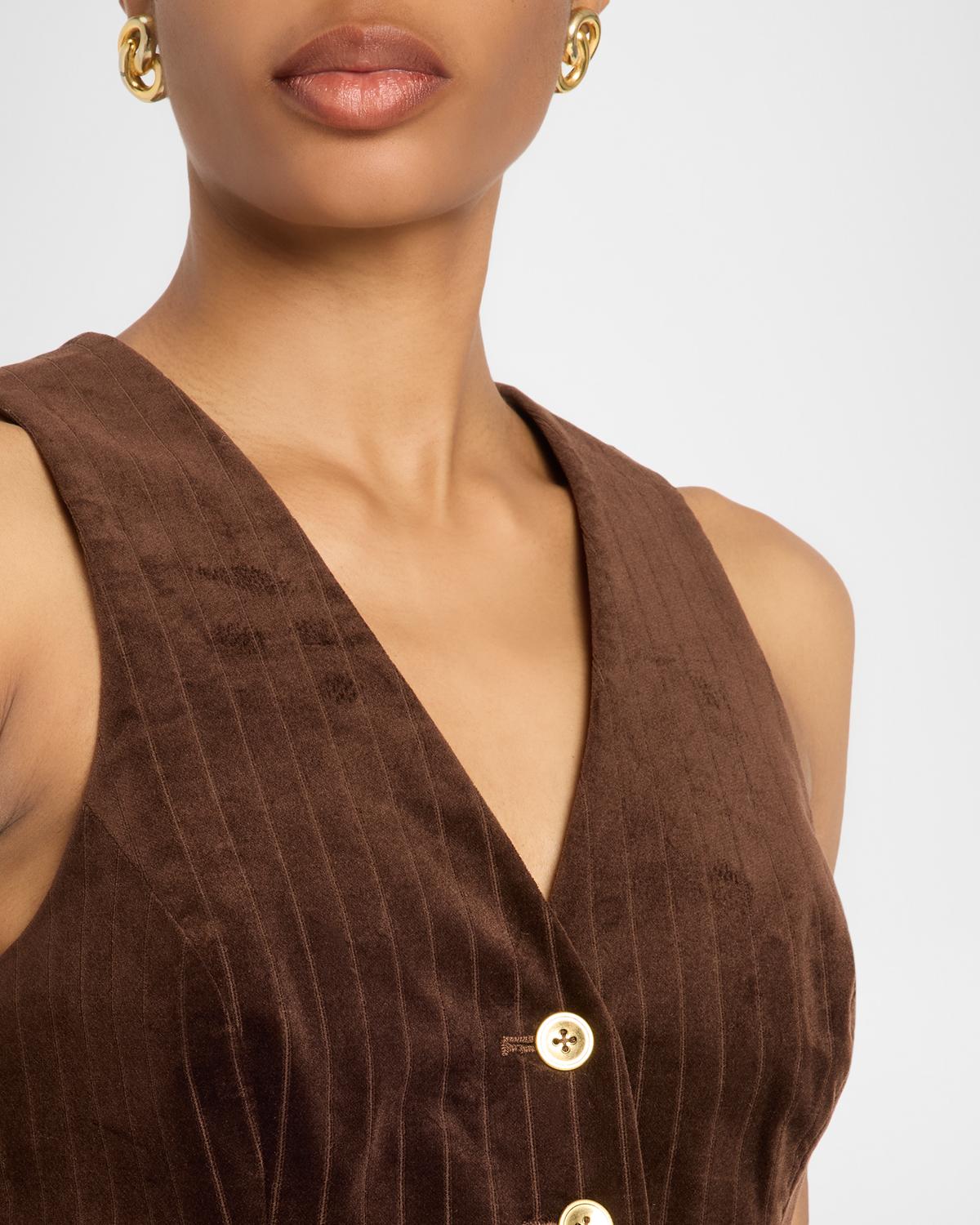Noelle Striped Vest - thumbnail 5