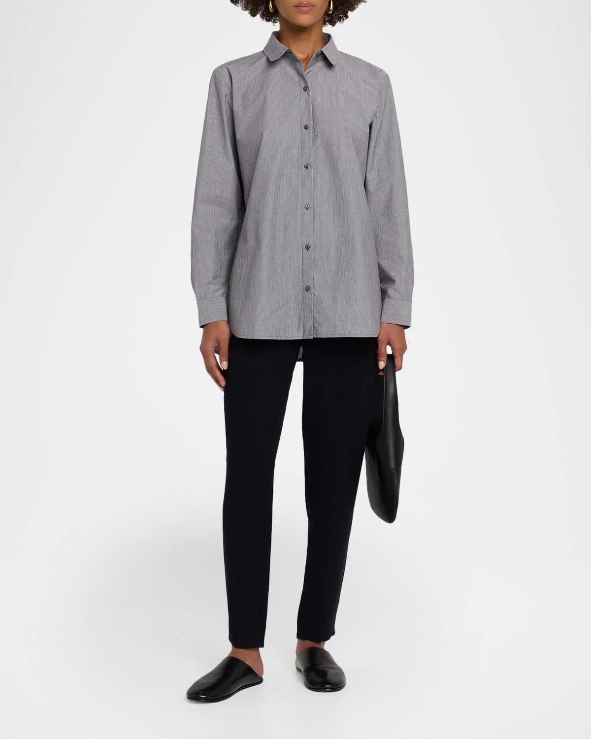 Striped Organic Cotton Shirt - thumbnail 2
