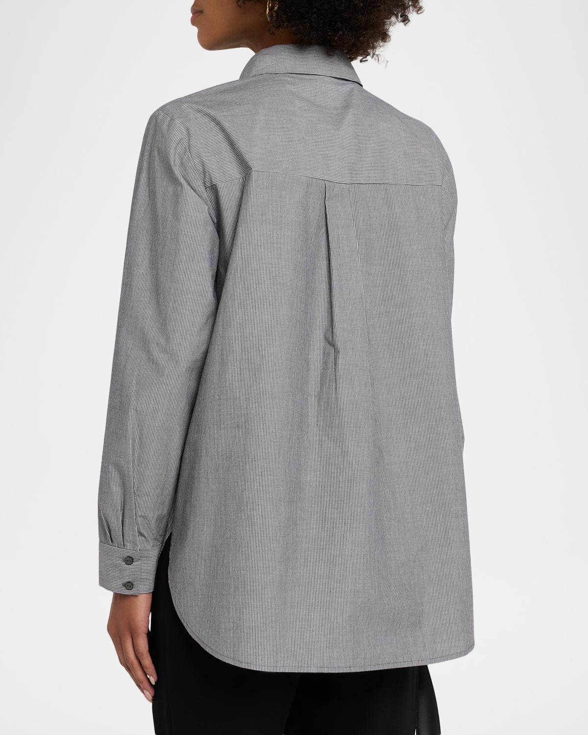 Striped Organic Cotton Shirt - thumbnail 3