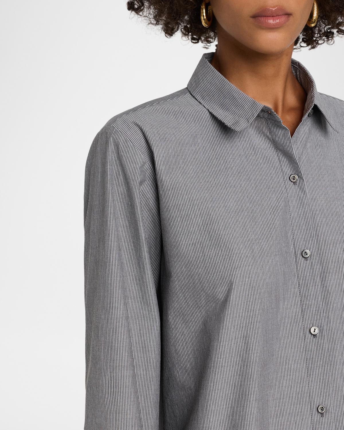 Striped Organic Cotton Shirt - thumbnail 5