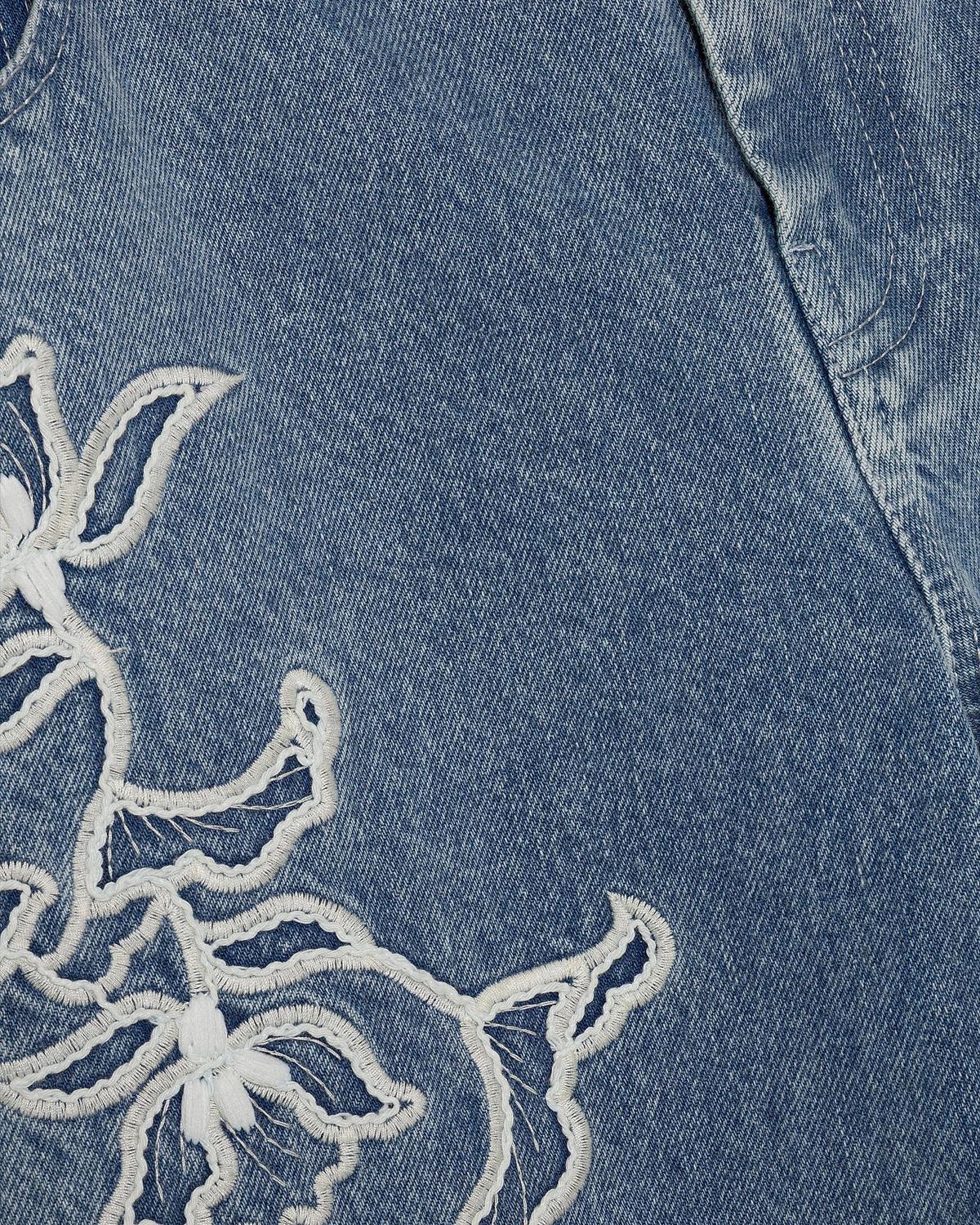 Porter Embroidered Wide-Leg Jeans - thumbnail 5