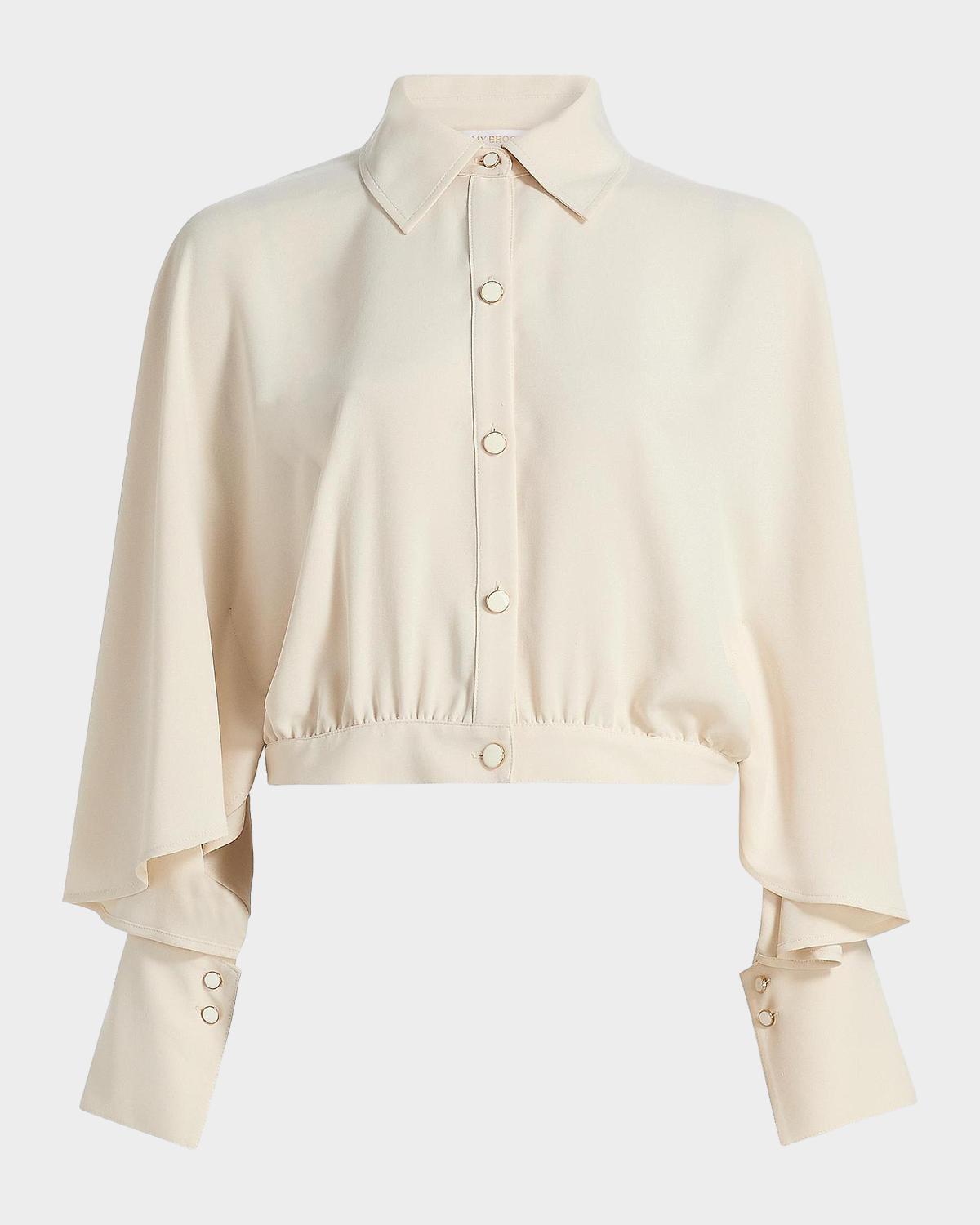 Lilliana Point Collar Top