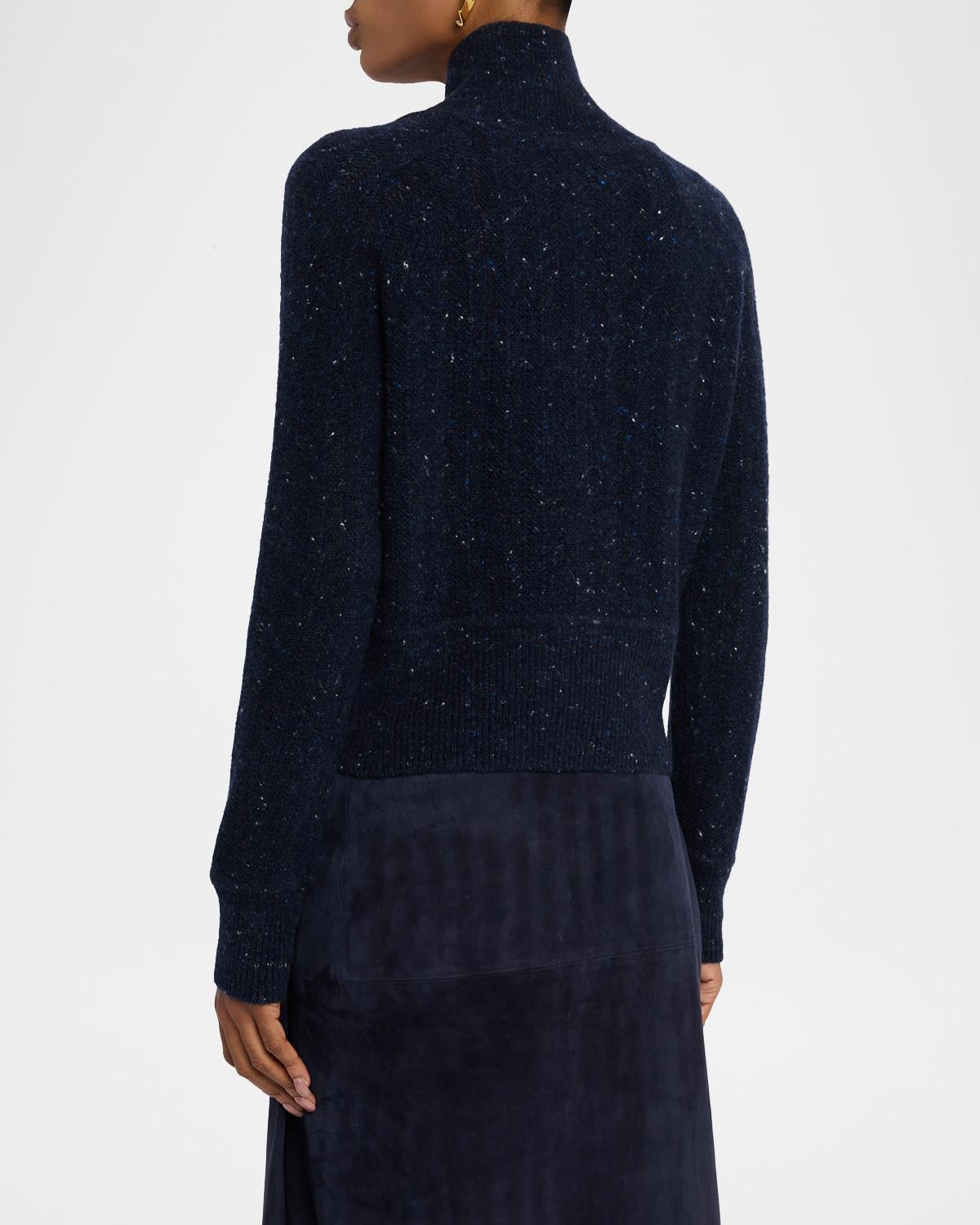 Wool-Cashmere Henley Sweater - thumbnail 3