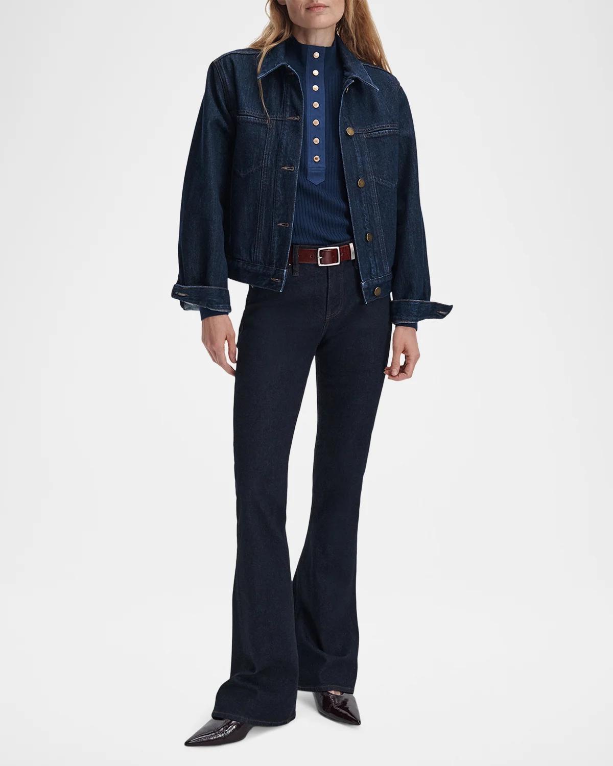Marie Denim Trucker Jacket - thumbnail 2