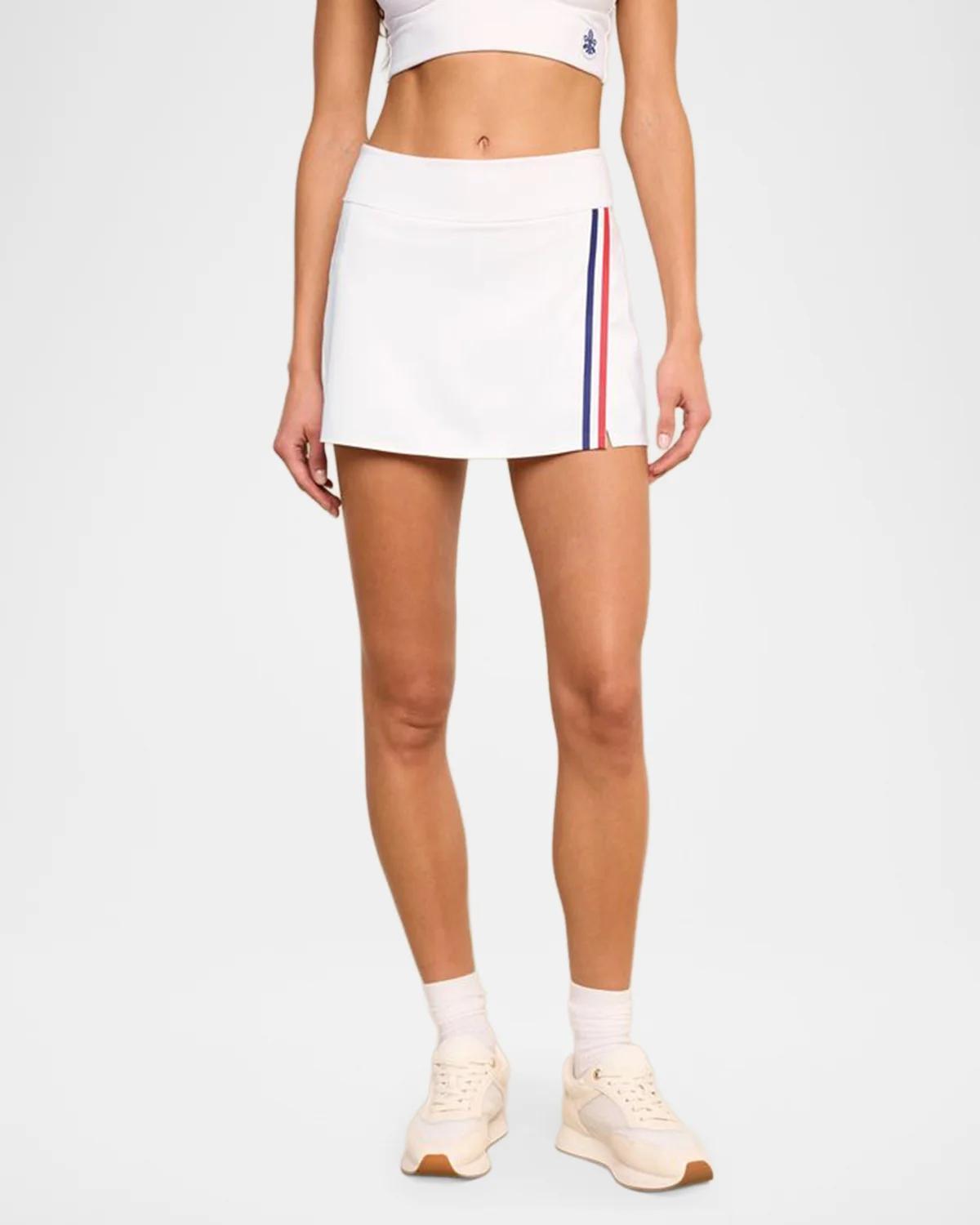 Iga Tennis Wrap Mini Skirt - thumbnail 10