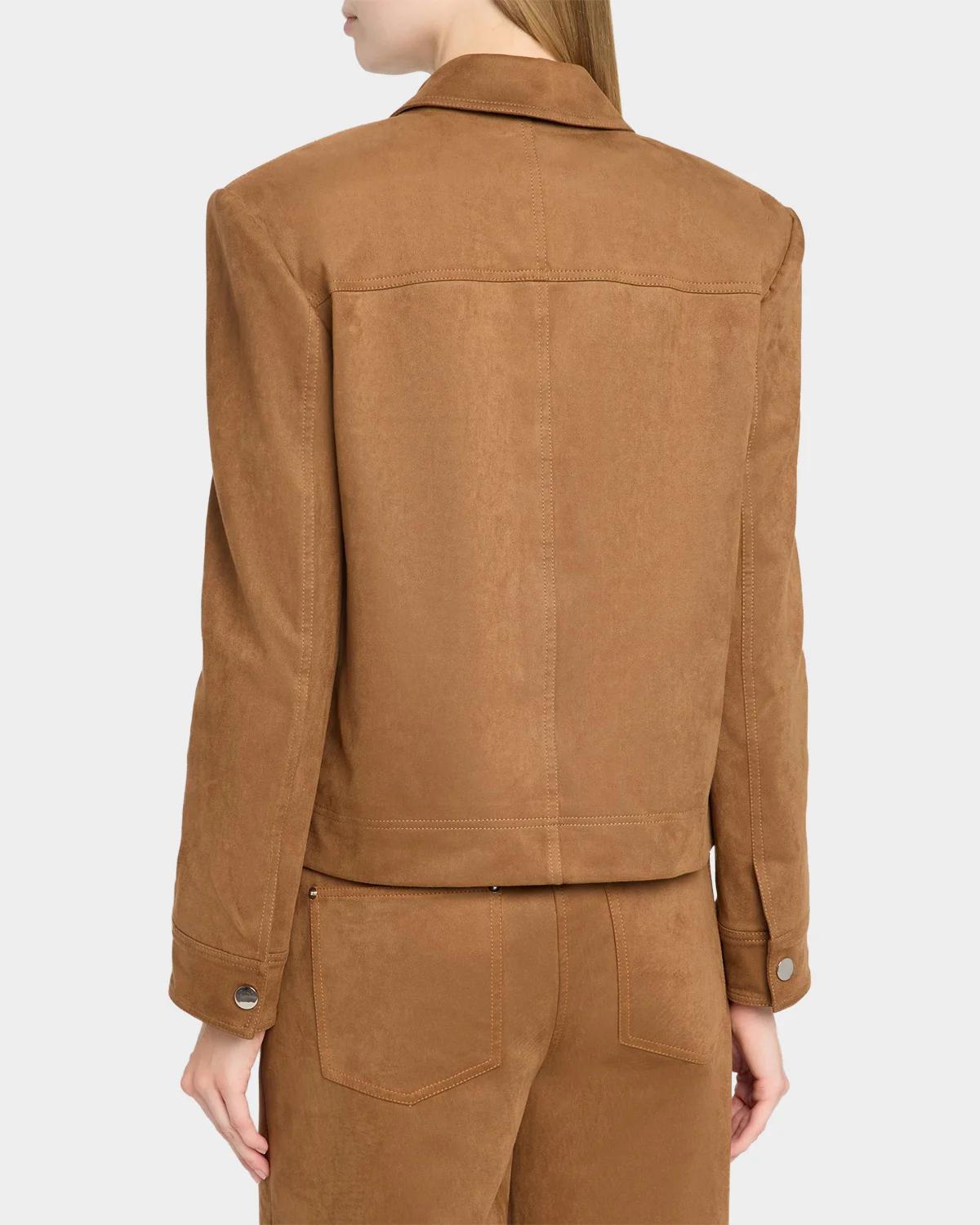 Isalya Boxy Button-Front Jacket - thumbnail 3