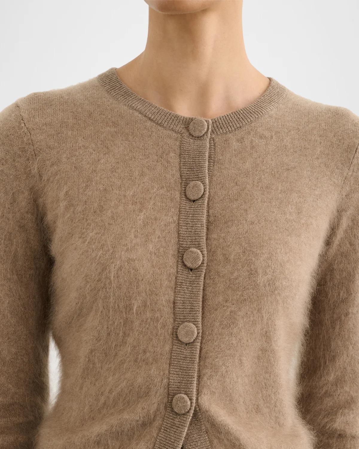 Mariah Brushed Cashmere Cardigan - thumbnail 5