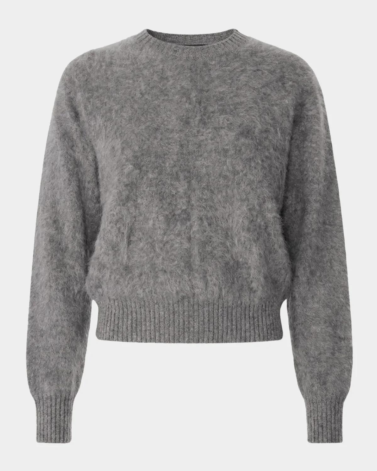 Talullah Crewneck Brushed Cashmere Sweater