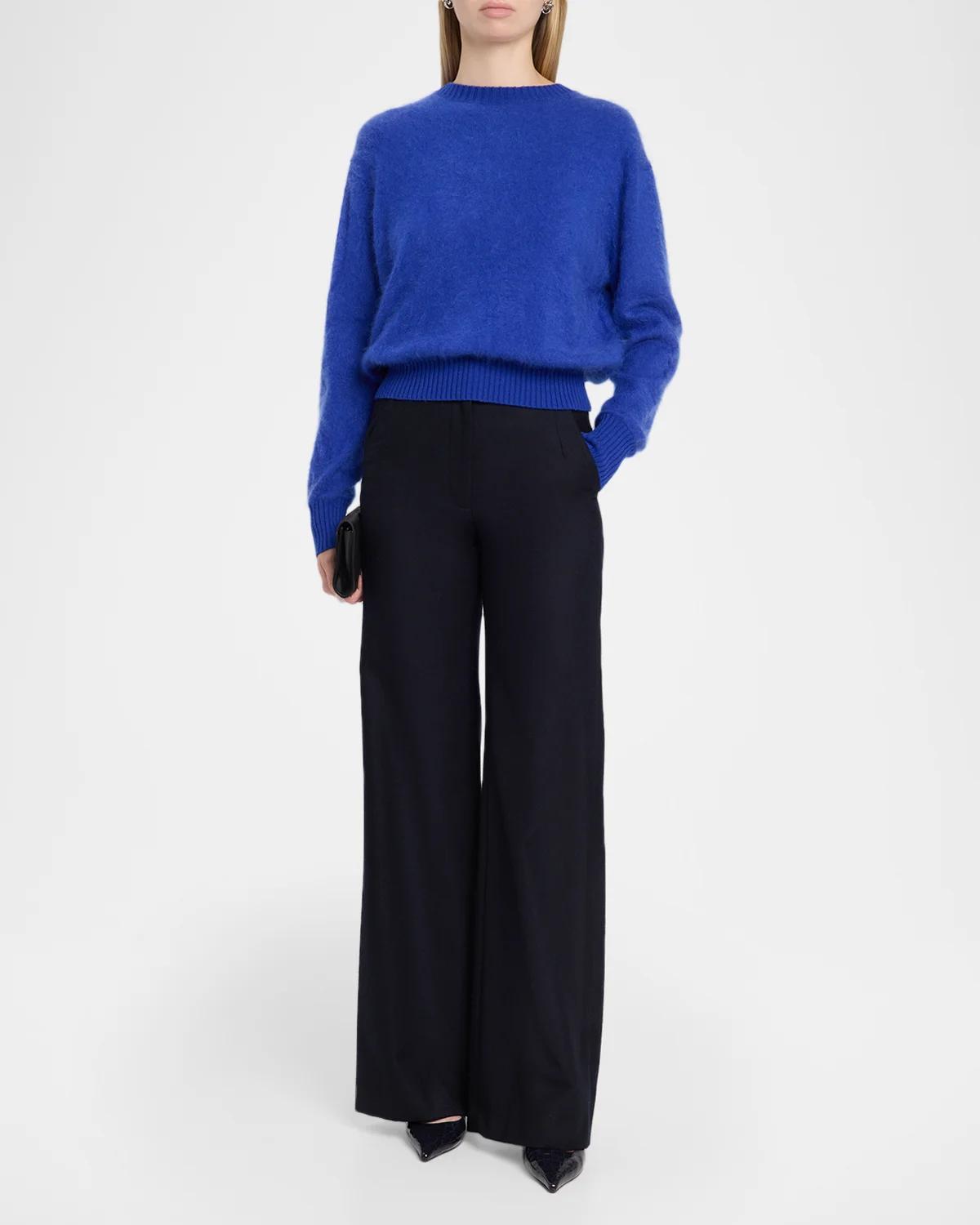 Talullah Crewneck Brushed Cashmere Sweater - thumbnail 7